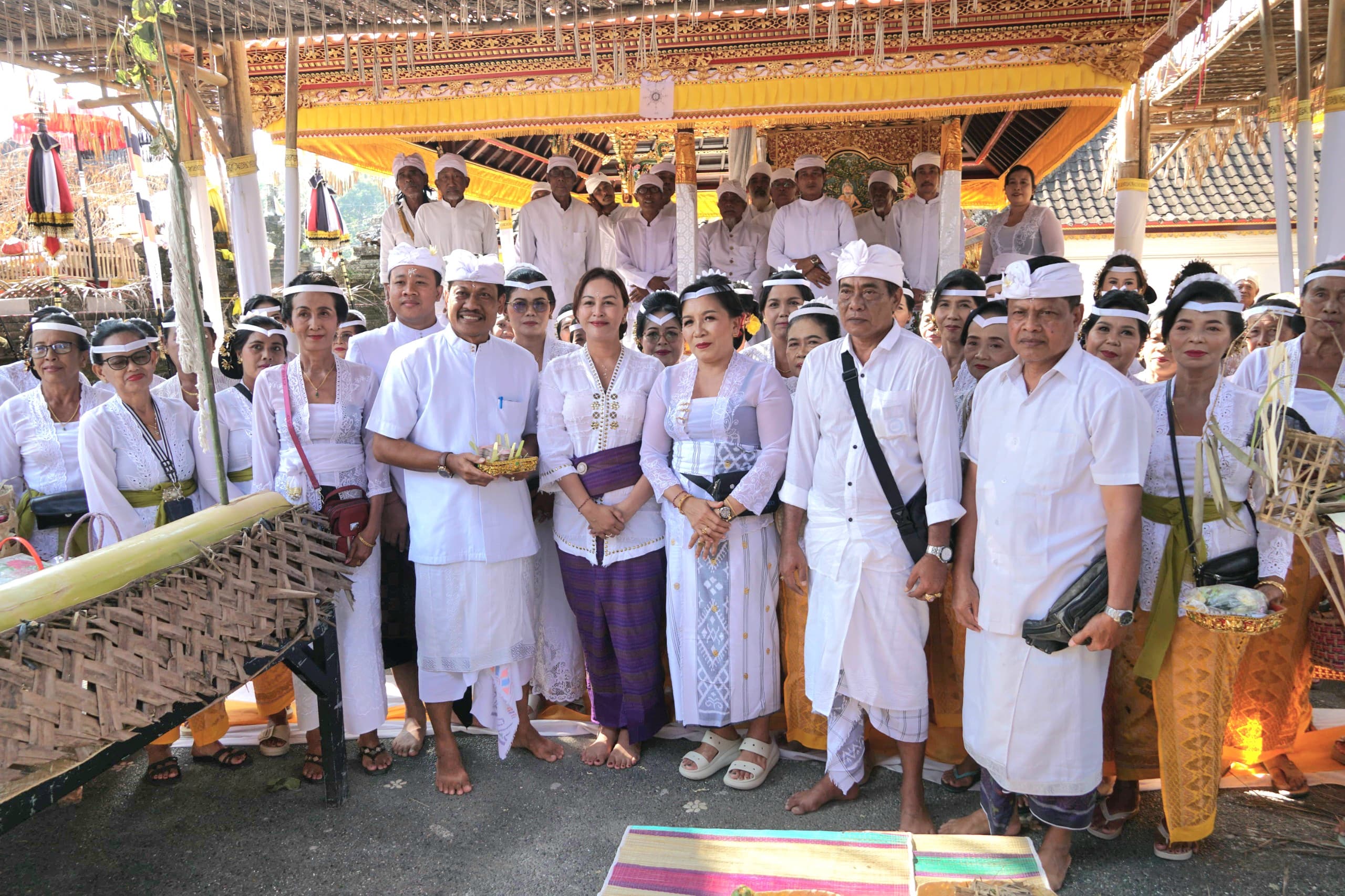 Karya Ngenteg Linggih di Pura Anyar, Desa Adat Umahanyar, Mambal