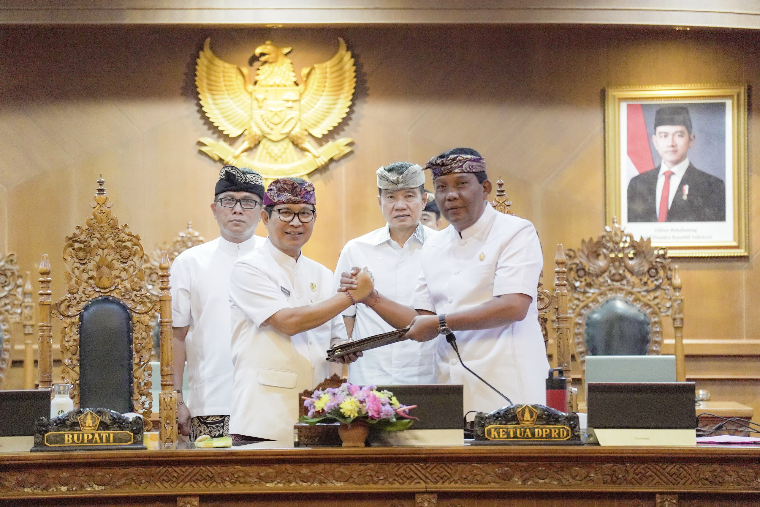 Rapat Paripurna Jawaban Pemerintah Atas PU Fraksi-Fraksi DPRD Badung