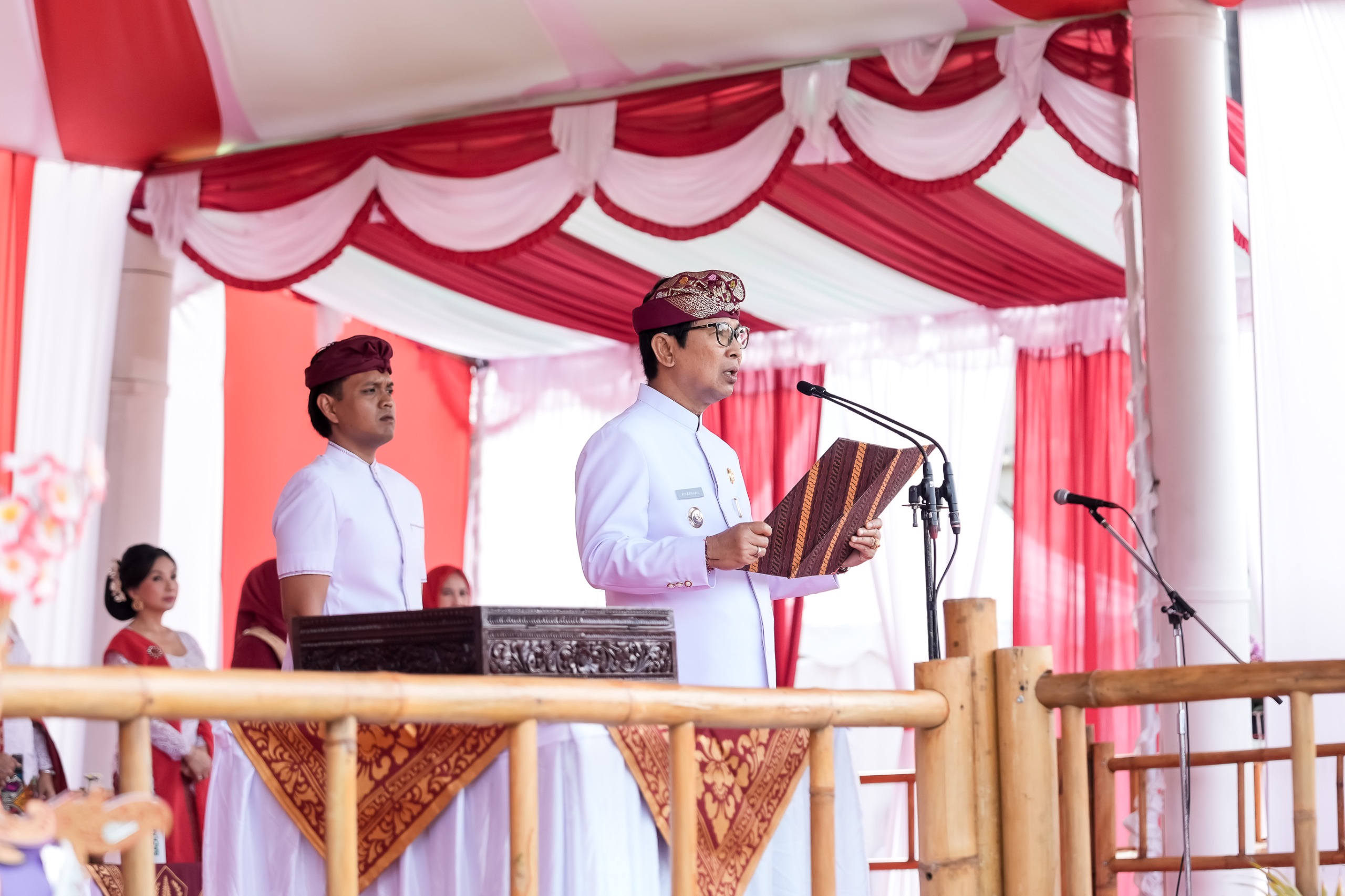 Upacara Peringatan HUT Ke-80 Kemerdekaan RI di Badung