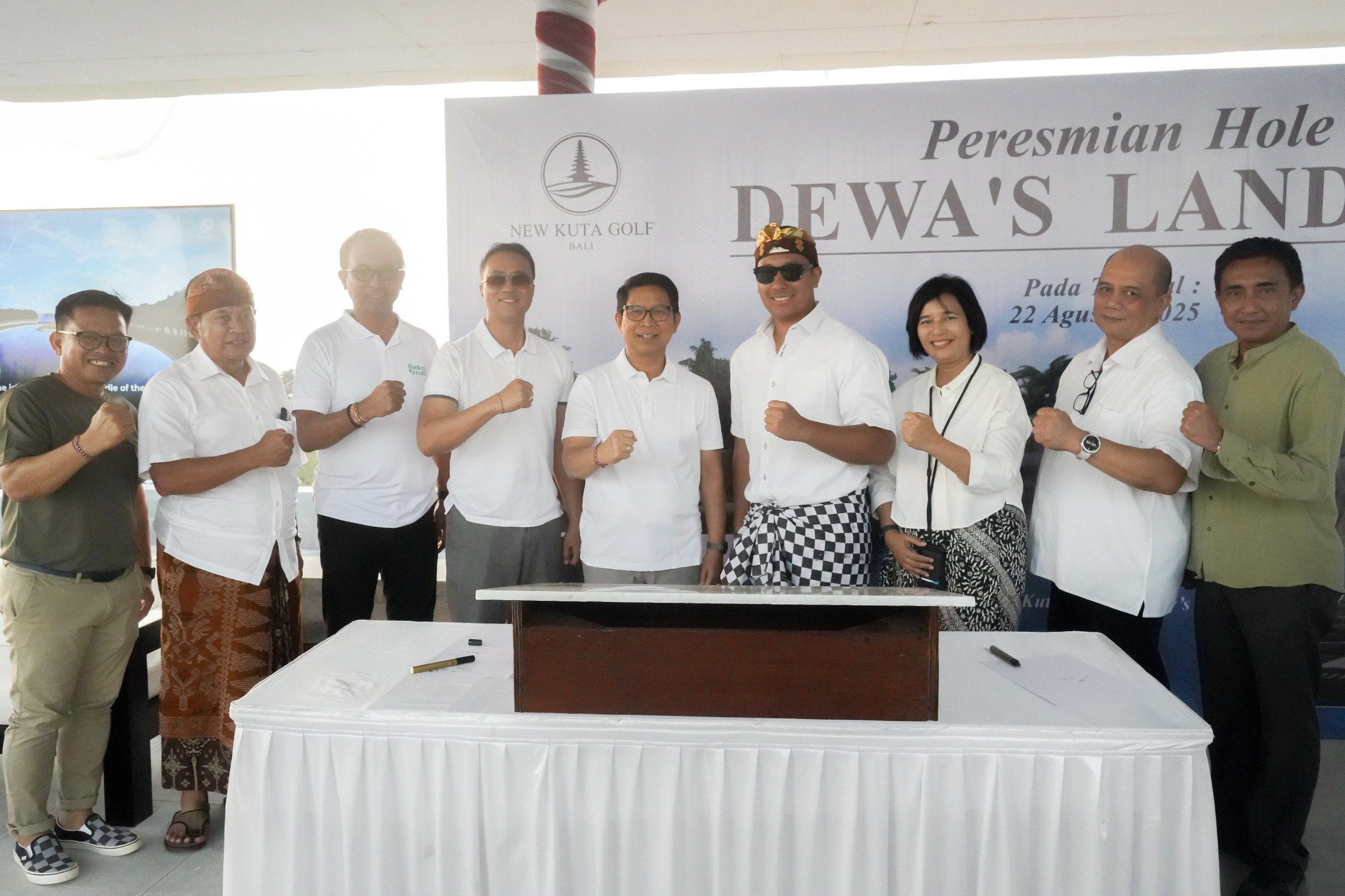 Bupati Adi Arnawa Resmikan Hole 17 New Kuta Golf Bali