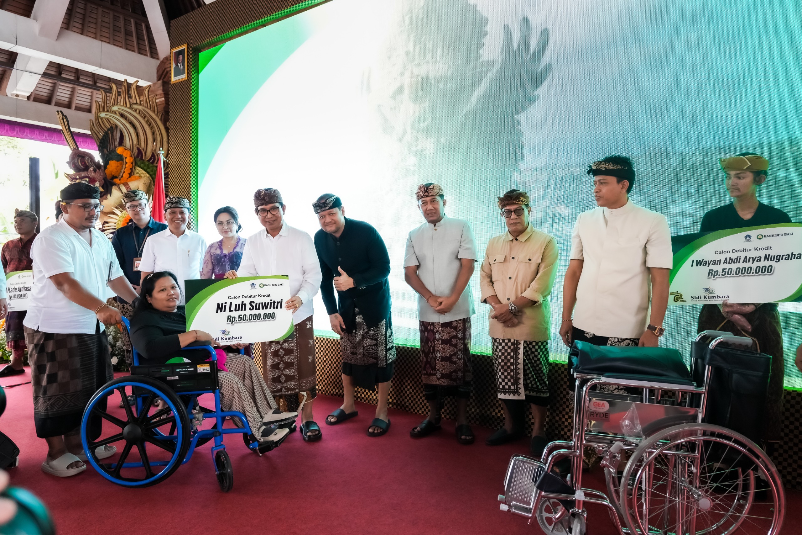 Bupati Badung Kembangkan Plafon Program Sidi Kumbara