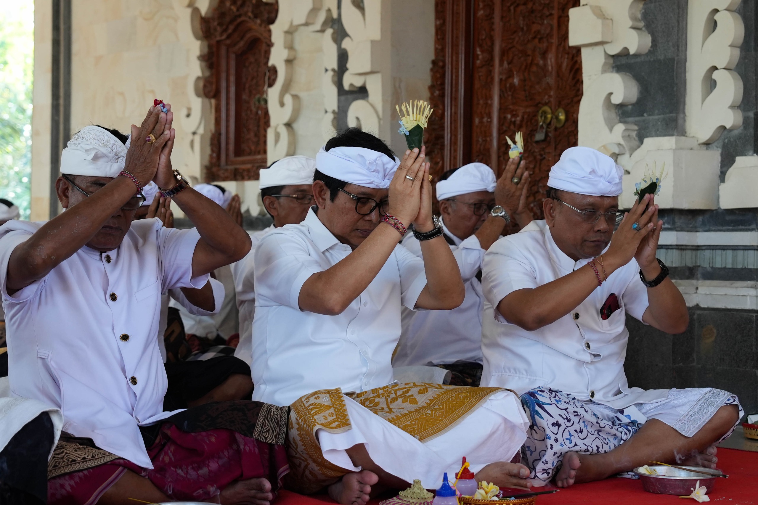 Bupati Adi Arnawa Upasaksi Karya Mamungkah di Banjar Kedua, Baha