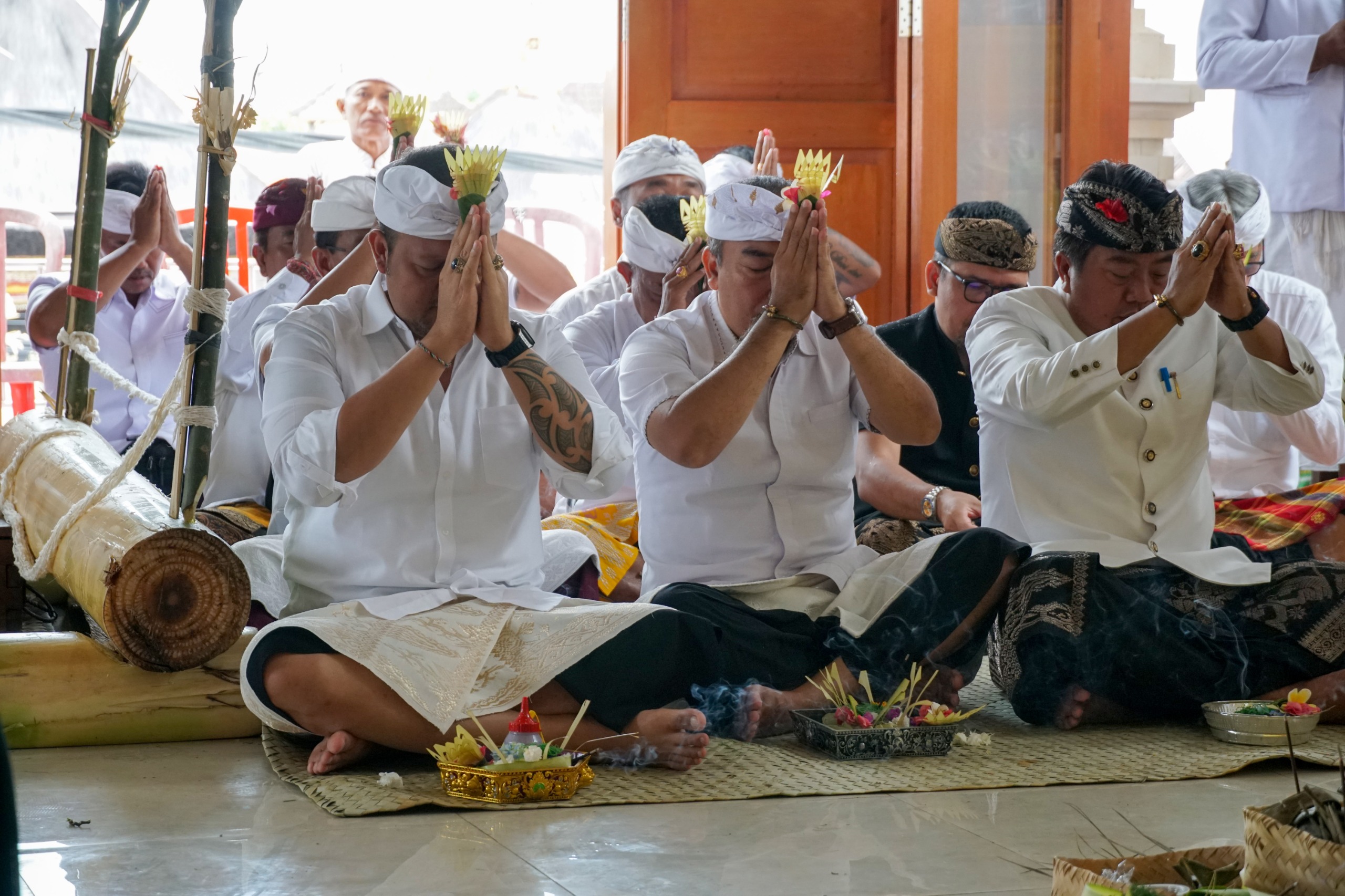 Karya Ngenteg Linggih di Pura Begawan Penyarikan Banjar Kerobokan, Munggu