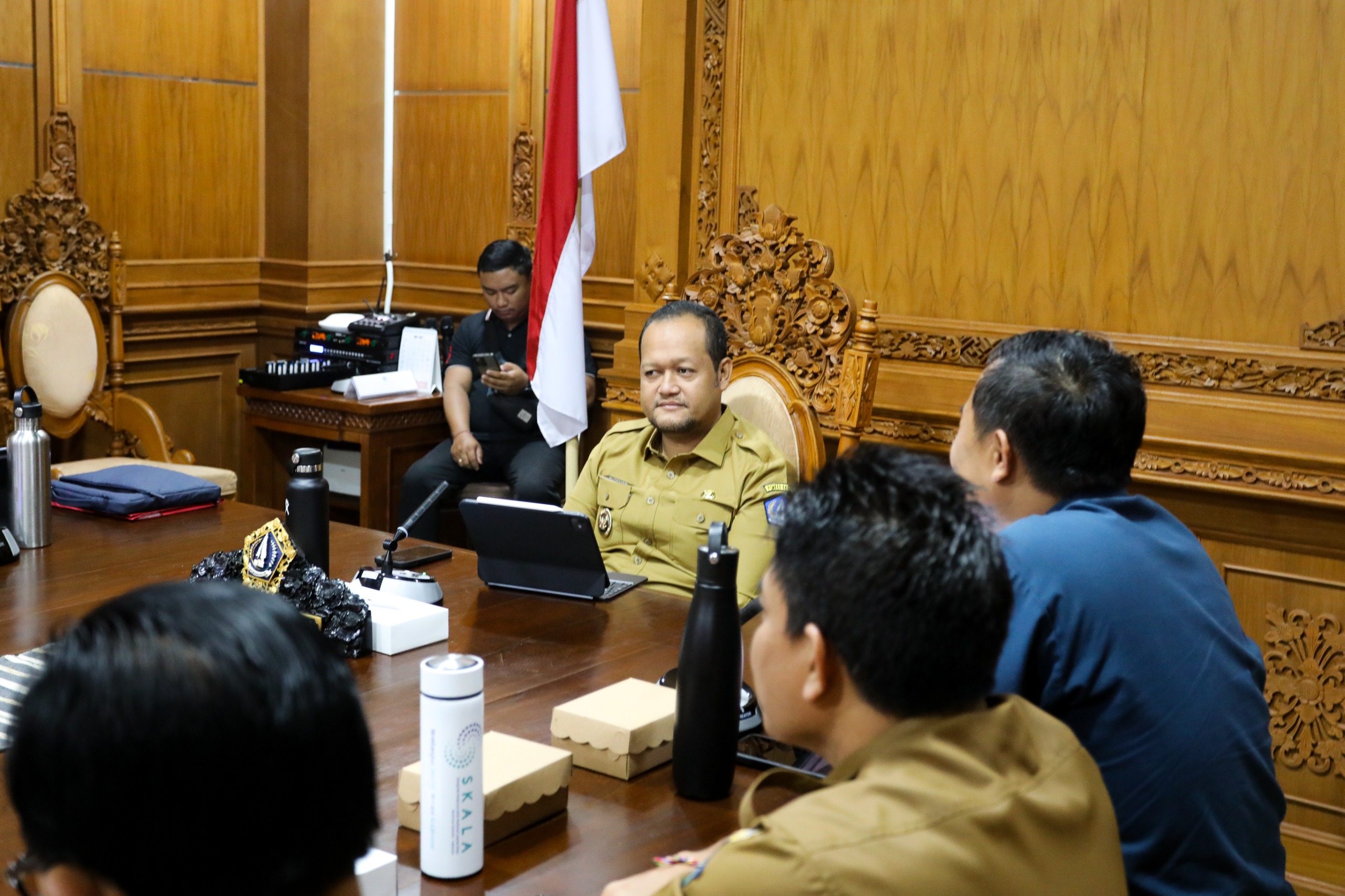 Wabup Badung Ikuti Rakor Pengendalian Inflasi Tahun 2025