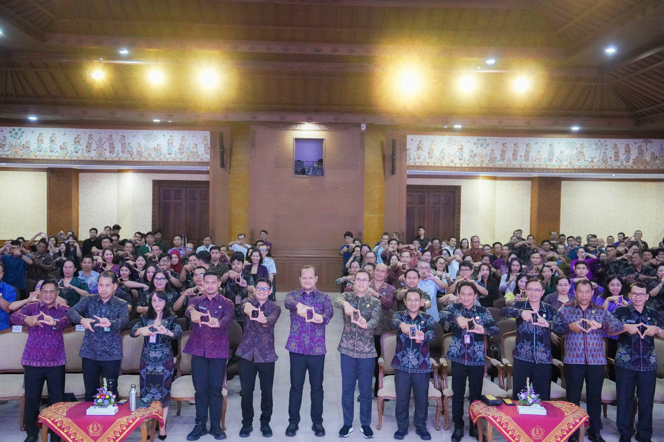 Wabup Bagus Alit Sucipta Hadiri High Level Meeting (HLM) P2DD di Badung