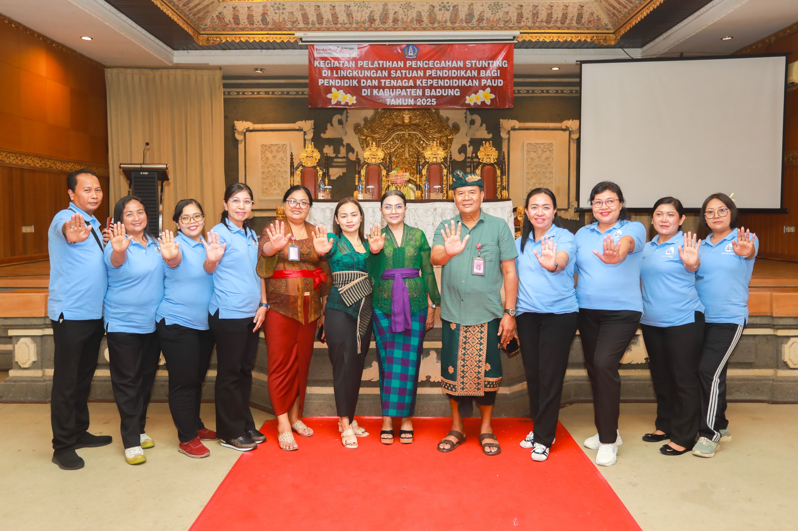 Bunda PAUD Kabupaten Badung Apresiasi Pelatihan Pencegahan Stunting Bagi Guru PAUD