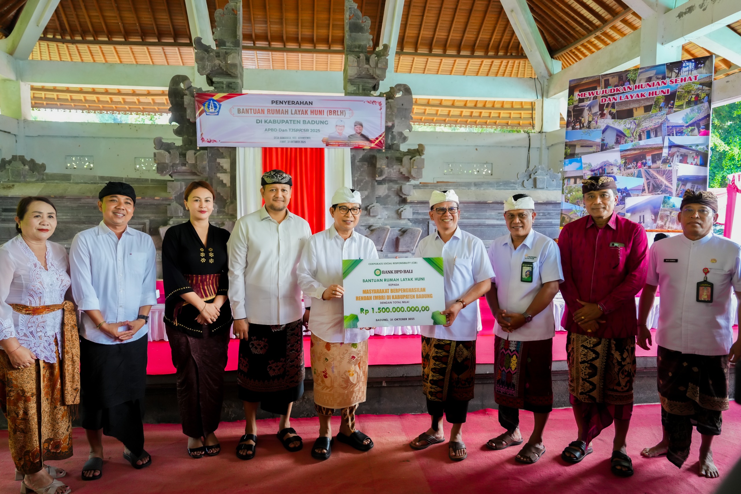 Komit Hadir untuk Warga Badung Melalui Program Rumah Layak Huni