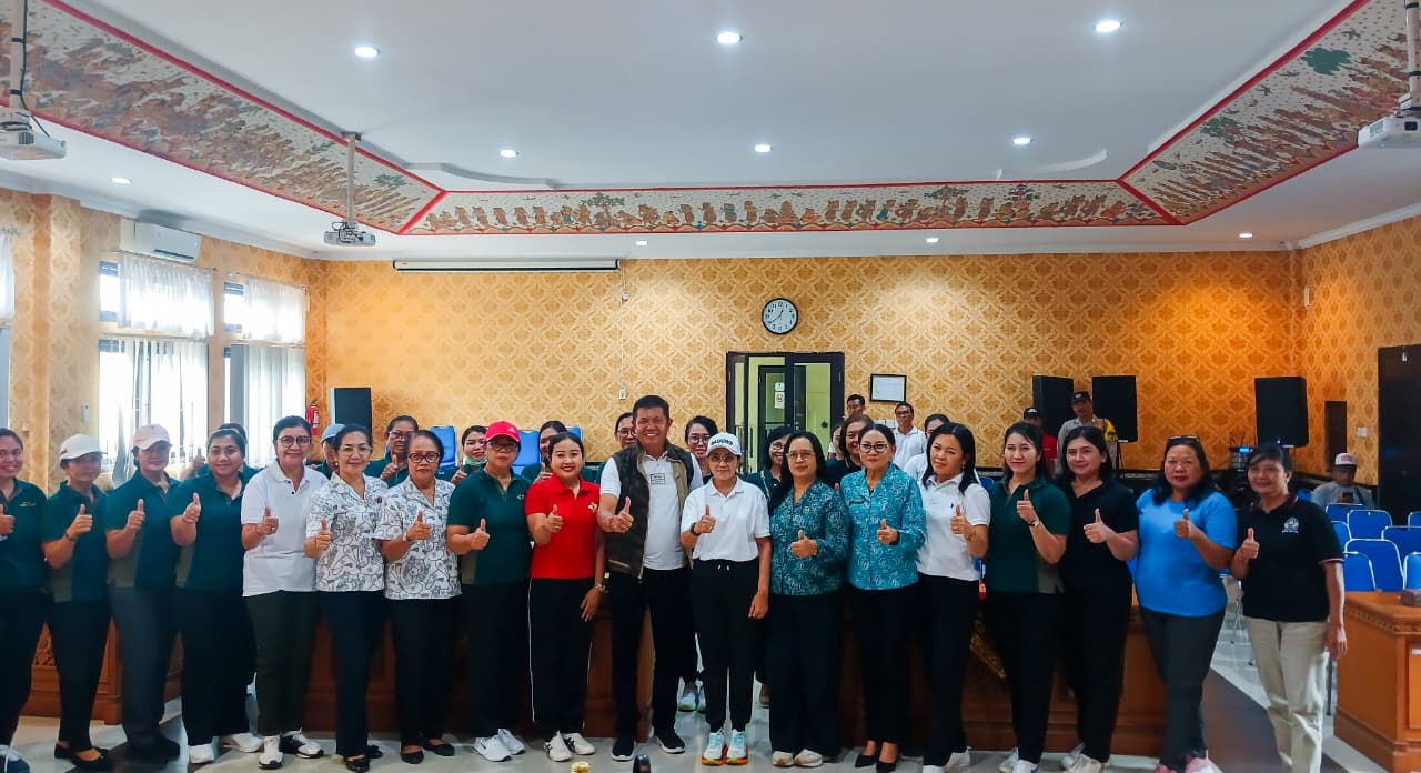 Temu Wirasa dengan PKK dan Kader Posyandu Se-Desa Dalung