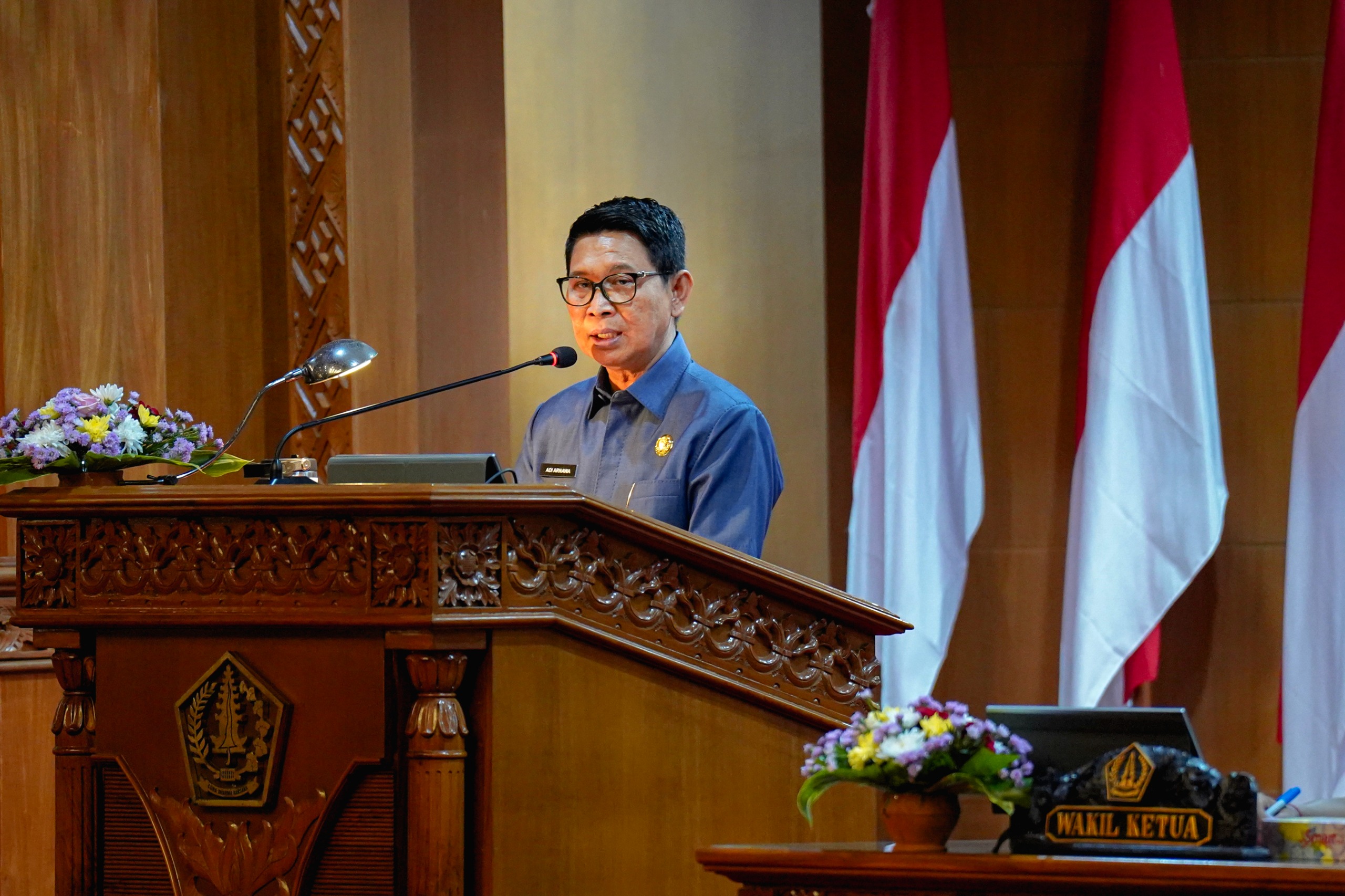 Bupati Sampaikan Jawaban Pemerintah Terhadap PU Fraksi DPRD Badung