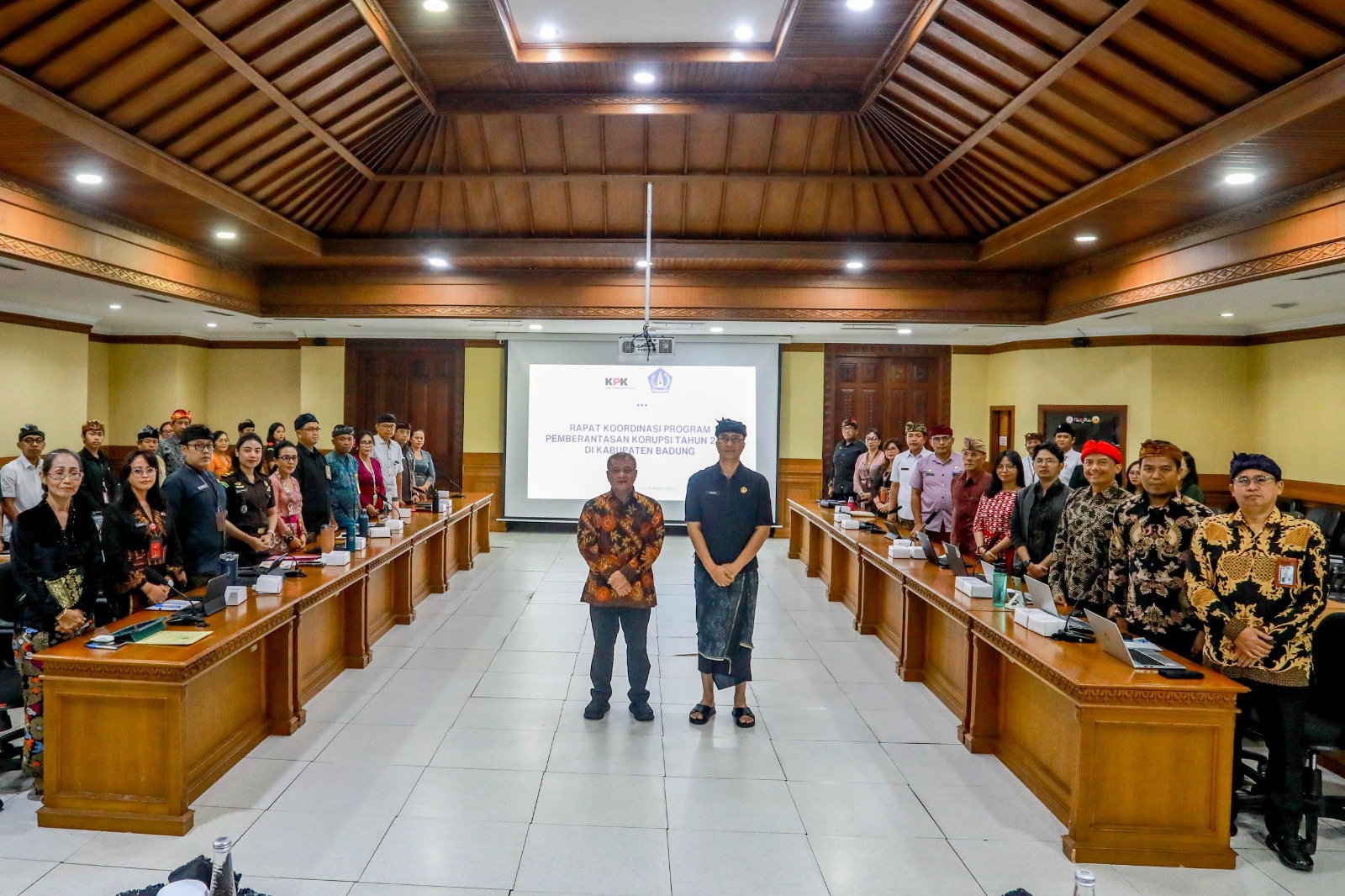 Rakor Program Pemberantasan Tindak Pidana Korupsi Tahun 2025