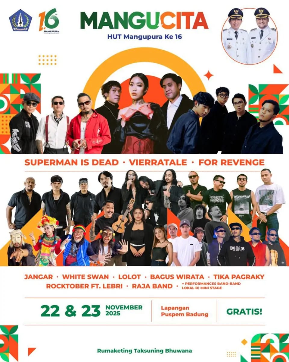 HUT Ke-16 Kota Mangupura Ajang Kolaborasi Bukan Selebrasi