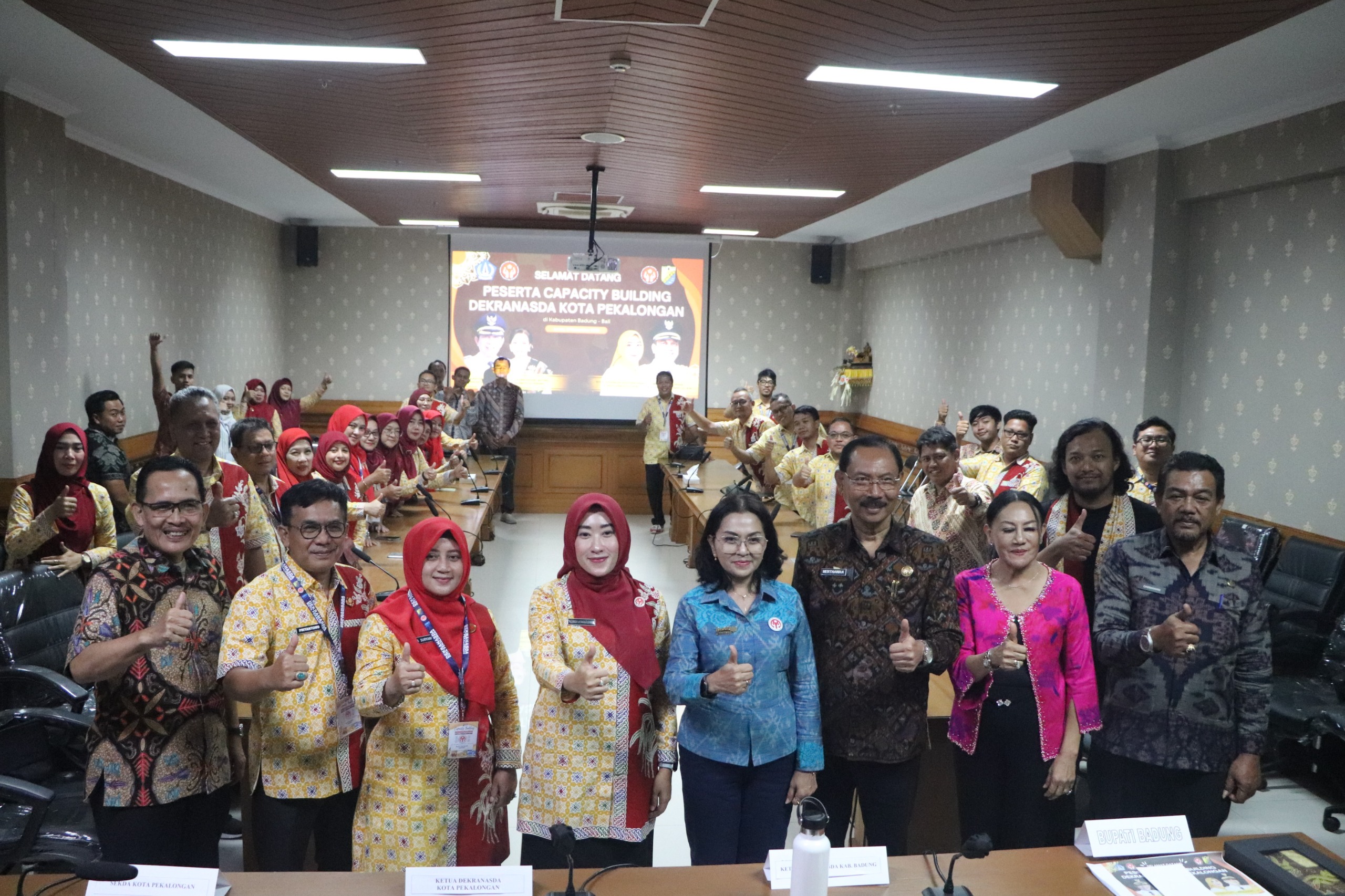 Studi Tiru Dekranasda Kota Pekalongan ke Dekranasda Kabupaten Badung