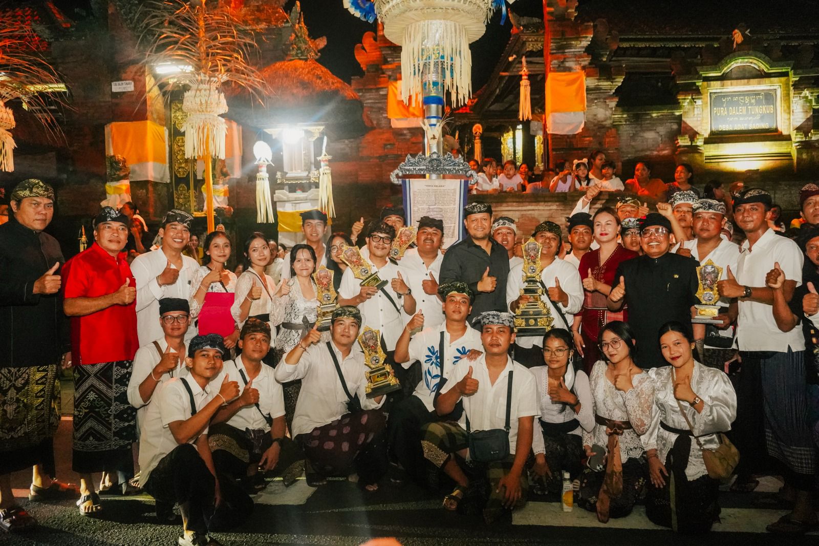 Wabup Hadiri Malam Puncak Apresiasi Yowana Sading Festival 2025