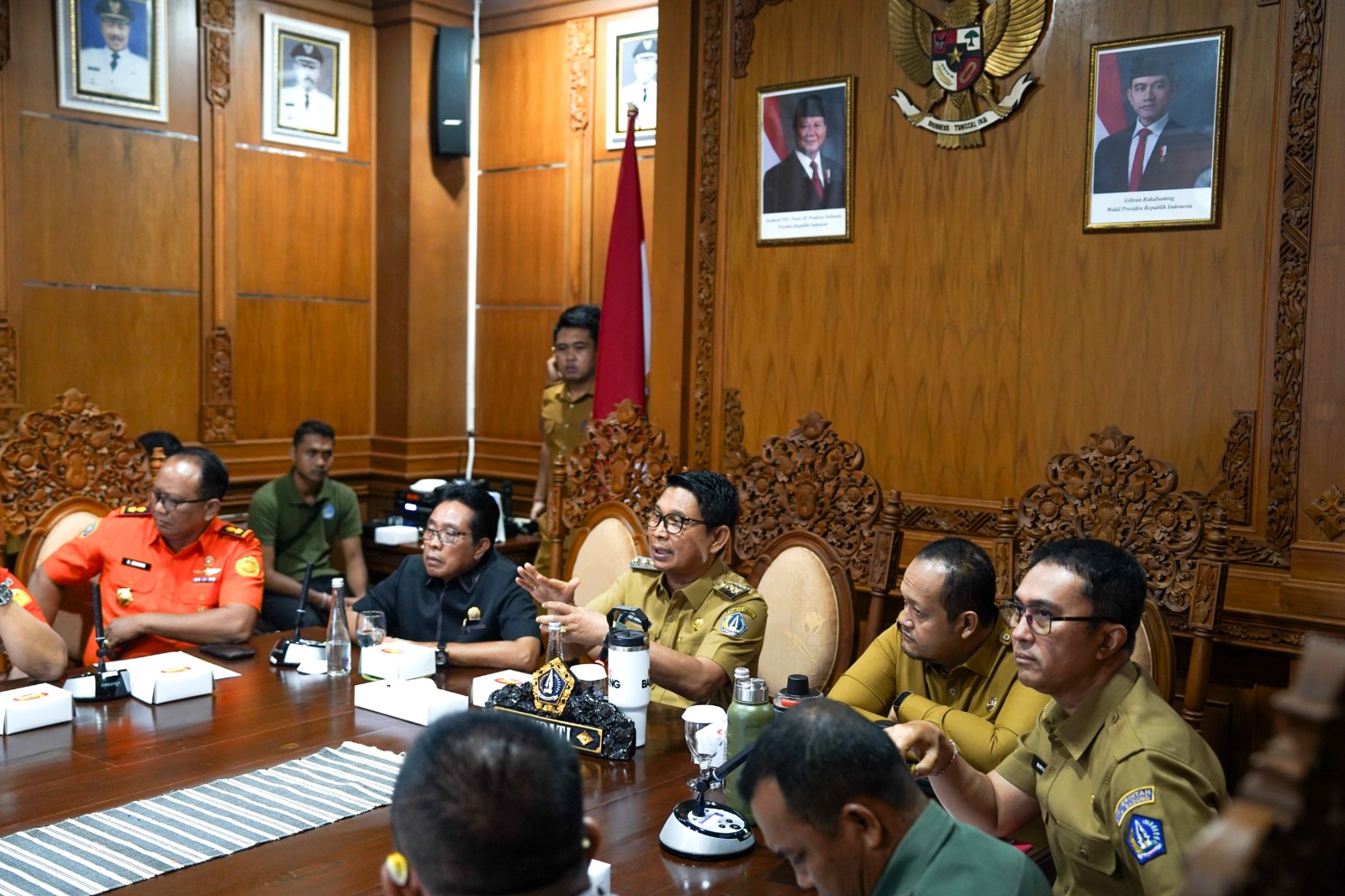 Jelang Pengamanan Nataru, Bupati Adi Arnawa Pimpin Rakor Lintas Sektoral