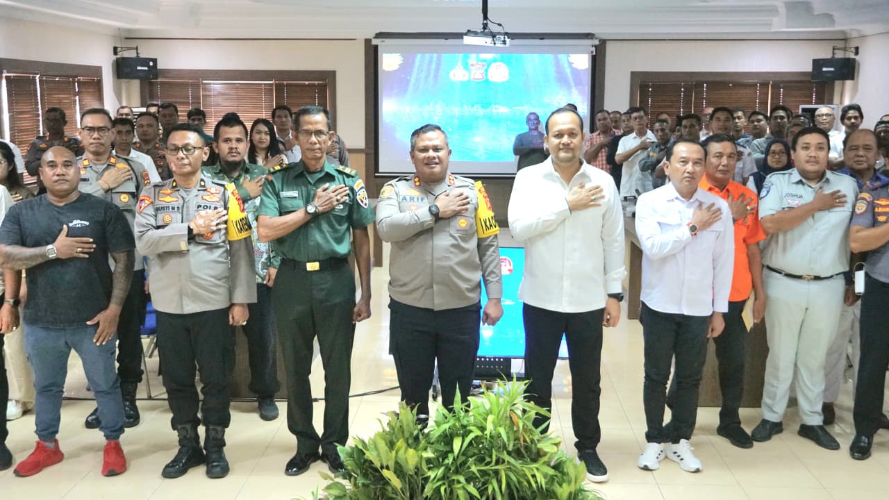 Rakor Eksternal Operasi Lilin Agung 2025, Siap Amankan Natal dan Tahun Baru 2026