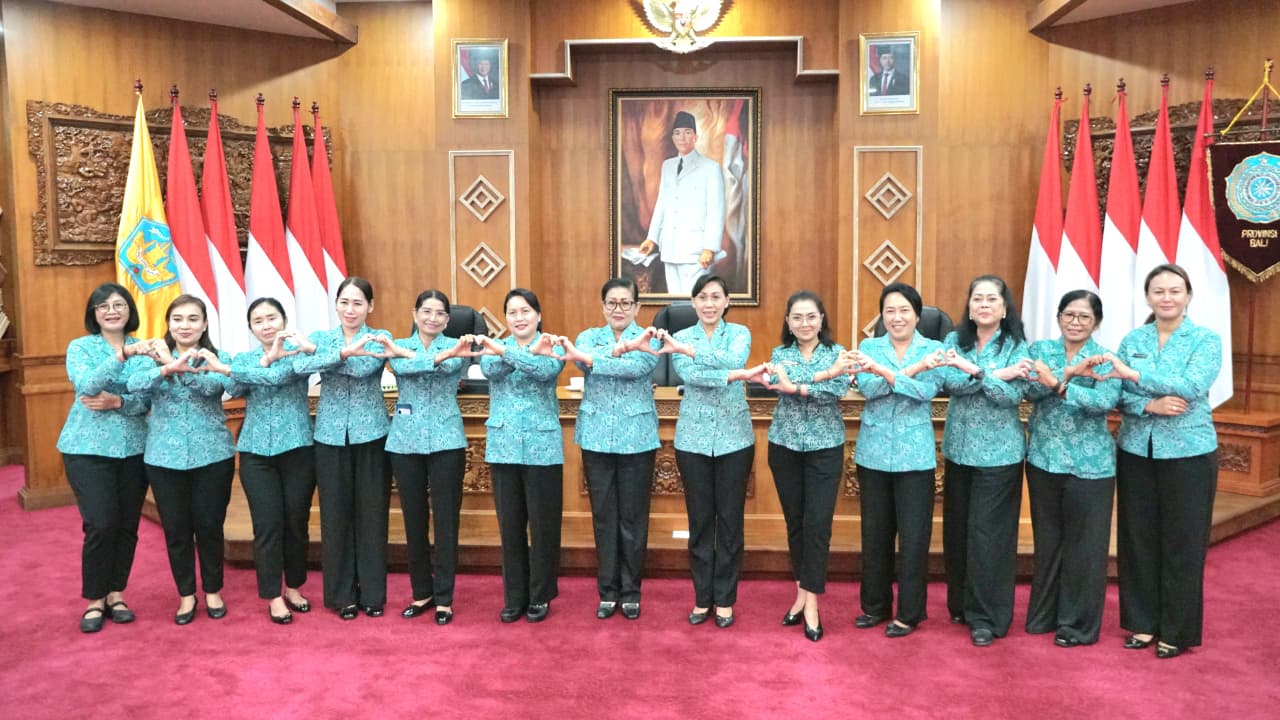 TP. PKK Badung Hadiri Rakor Teknis Kegiatan TP. PKK Provinsi Bali Tahun 2026