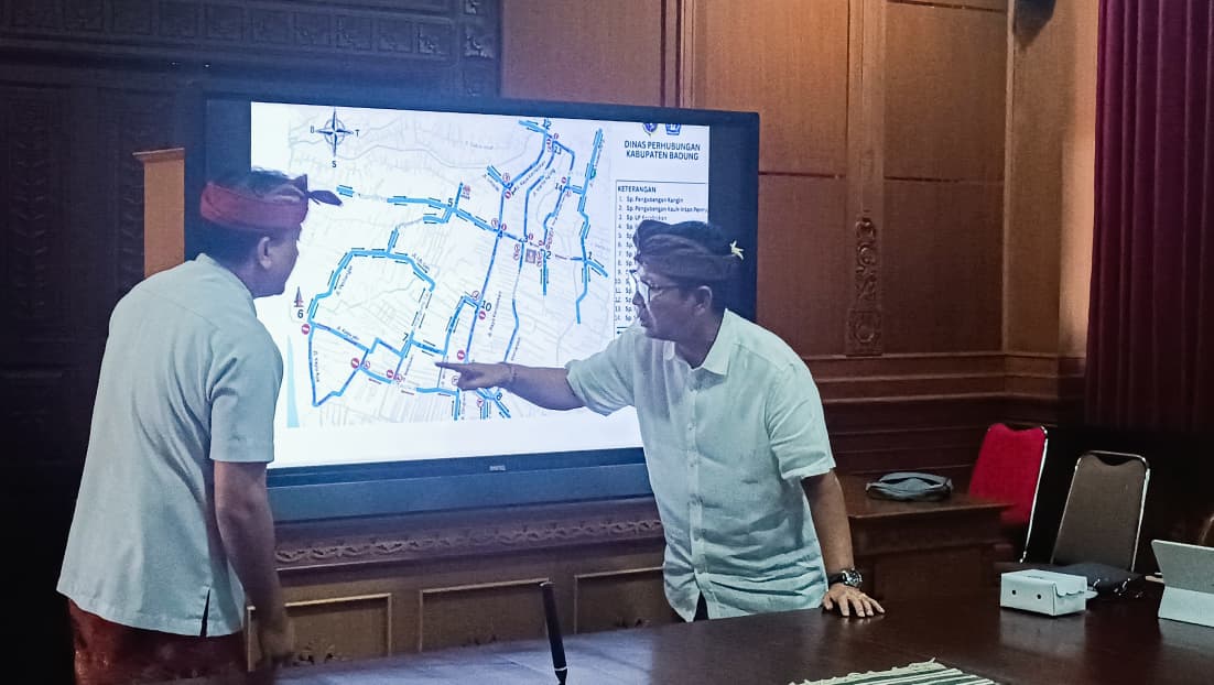 Rekayasa Lalu Lintas di Kerobokan Kelod