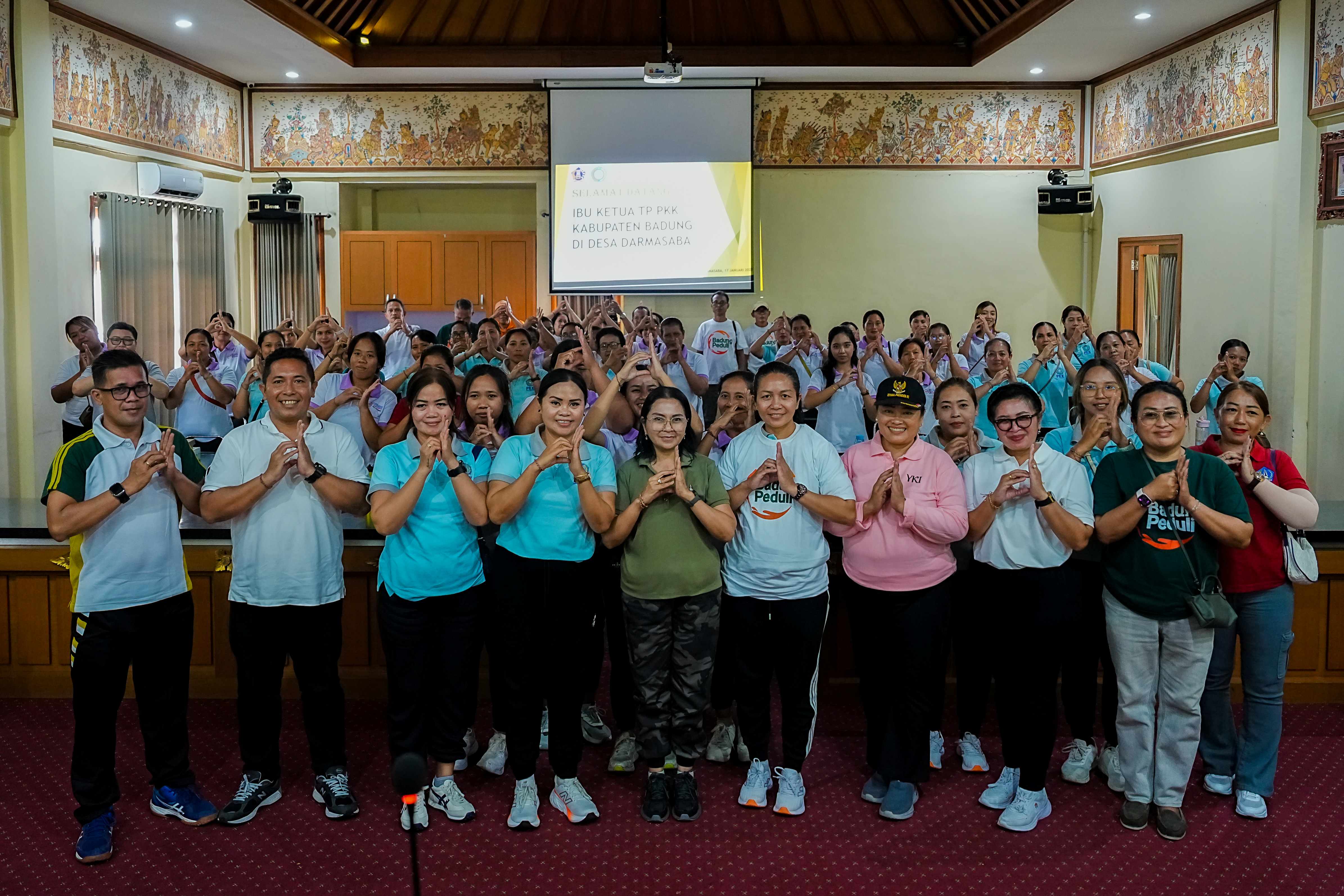 Temu Wirasa Bersama PKK dan Kader Posyandu Se-Desa Darmasaba