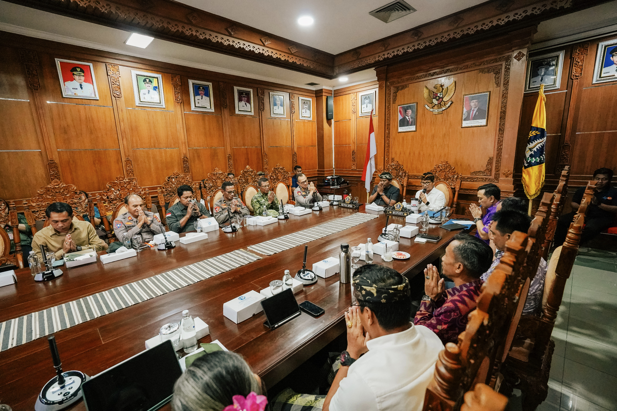 Pemkab. Badung Gelar Rapat Koordinasi Bersama Forkopimda