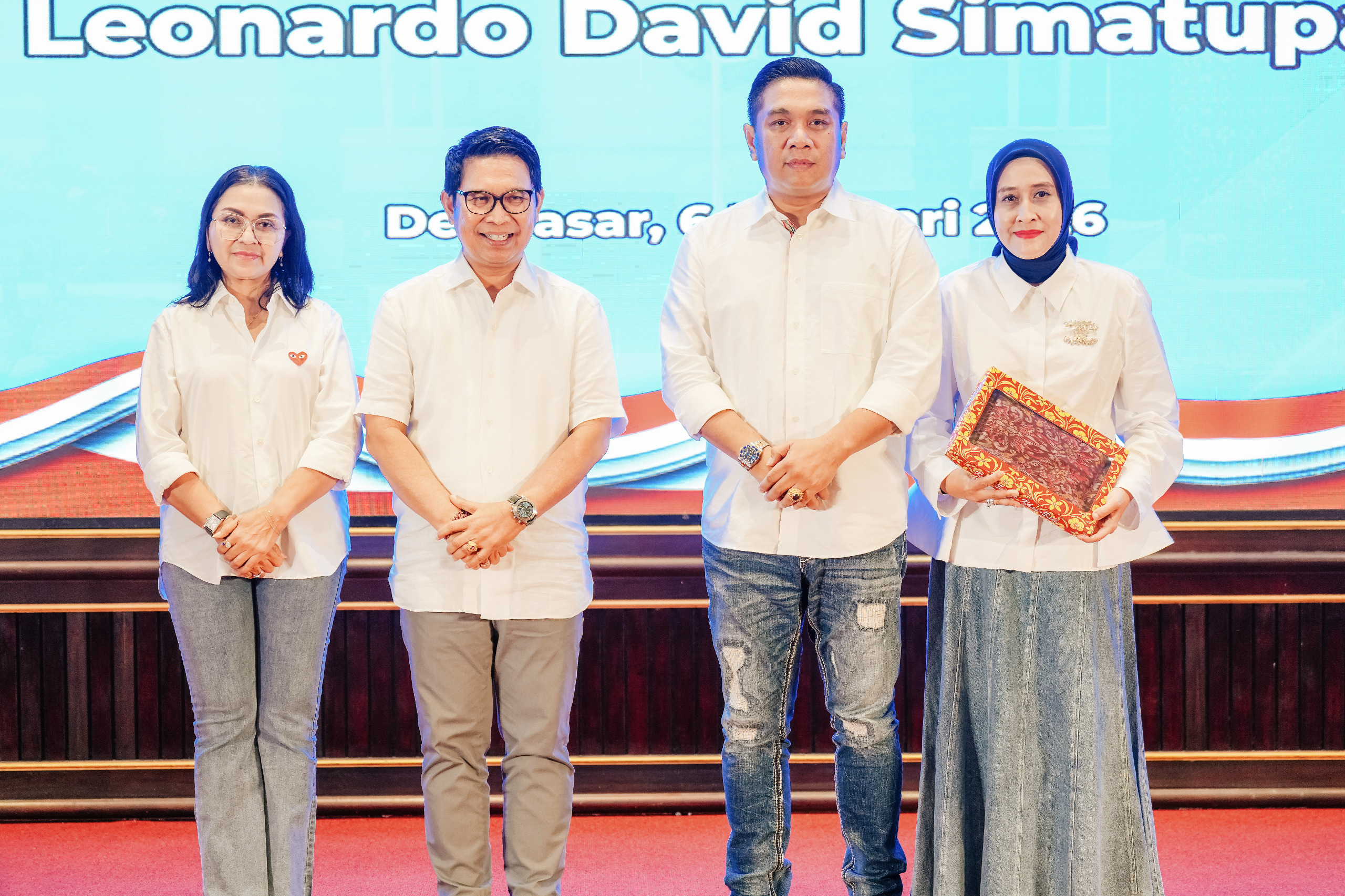 Hadiri Pisah Sambut Kapolresta Denpasar