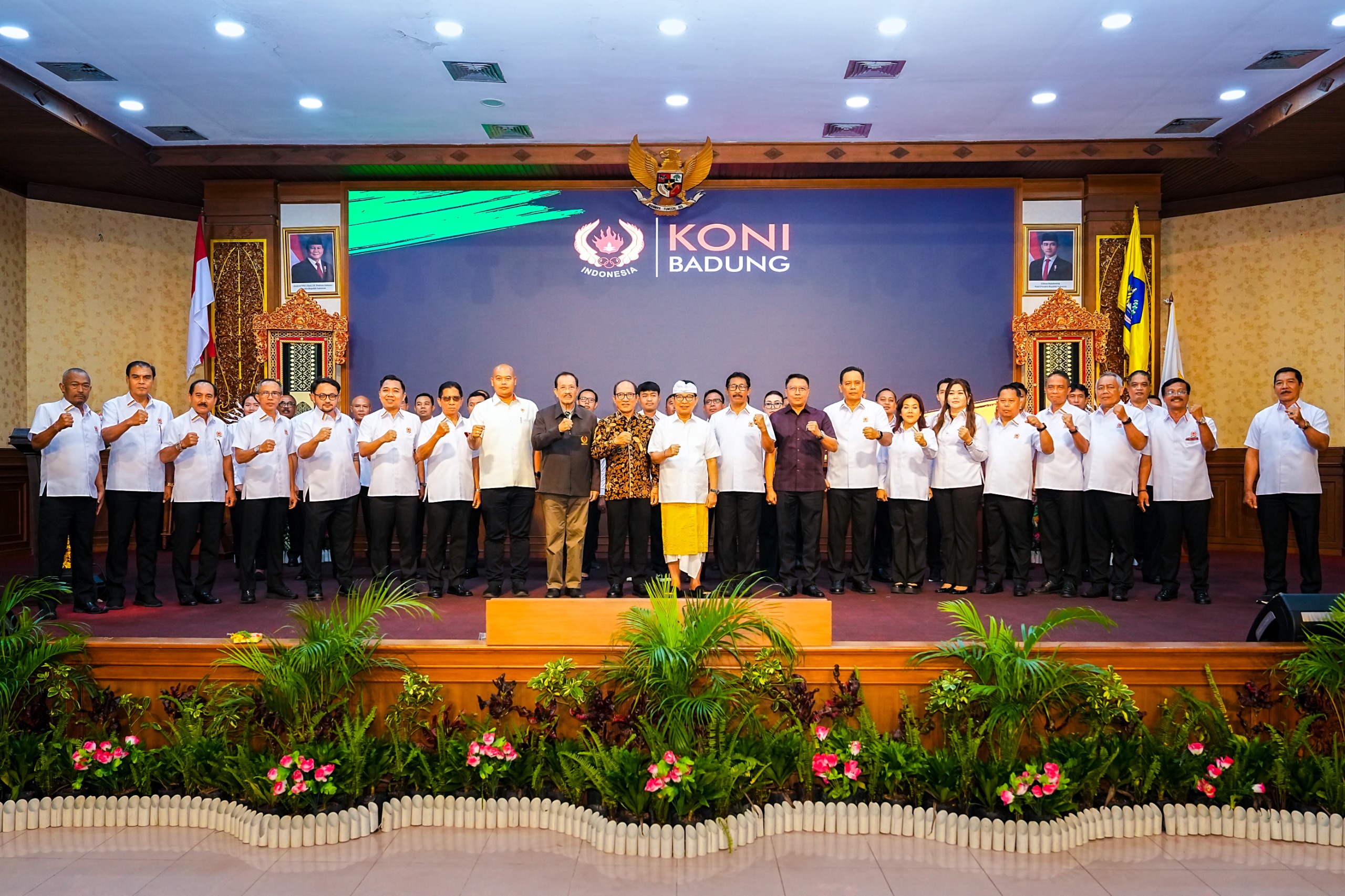 Pelantikan Pengurus KONI Badung Masa Bakti 2025-2029