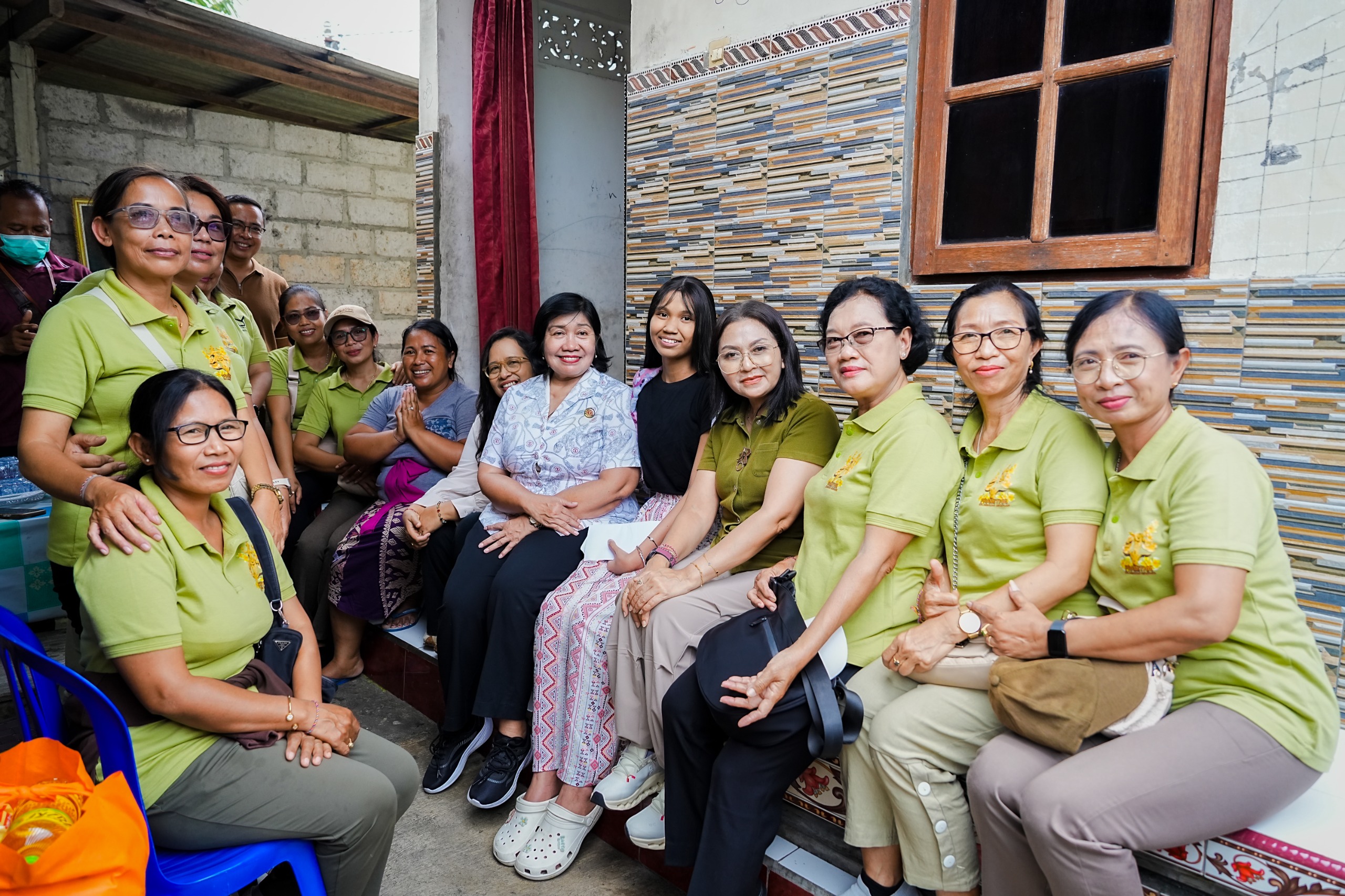 K3S Badung Kunjungi Anak Penderita Tumor di Desa Gulingan