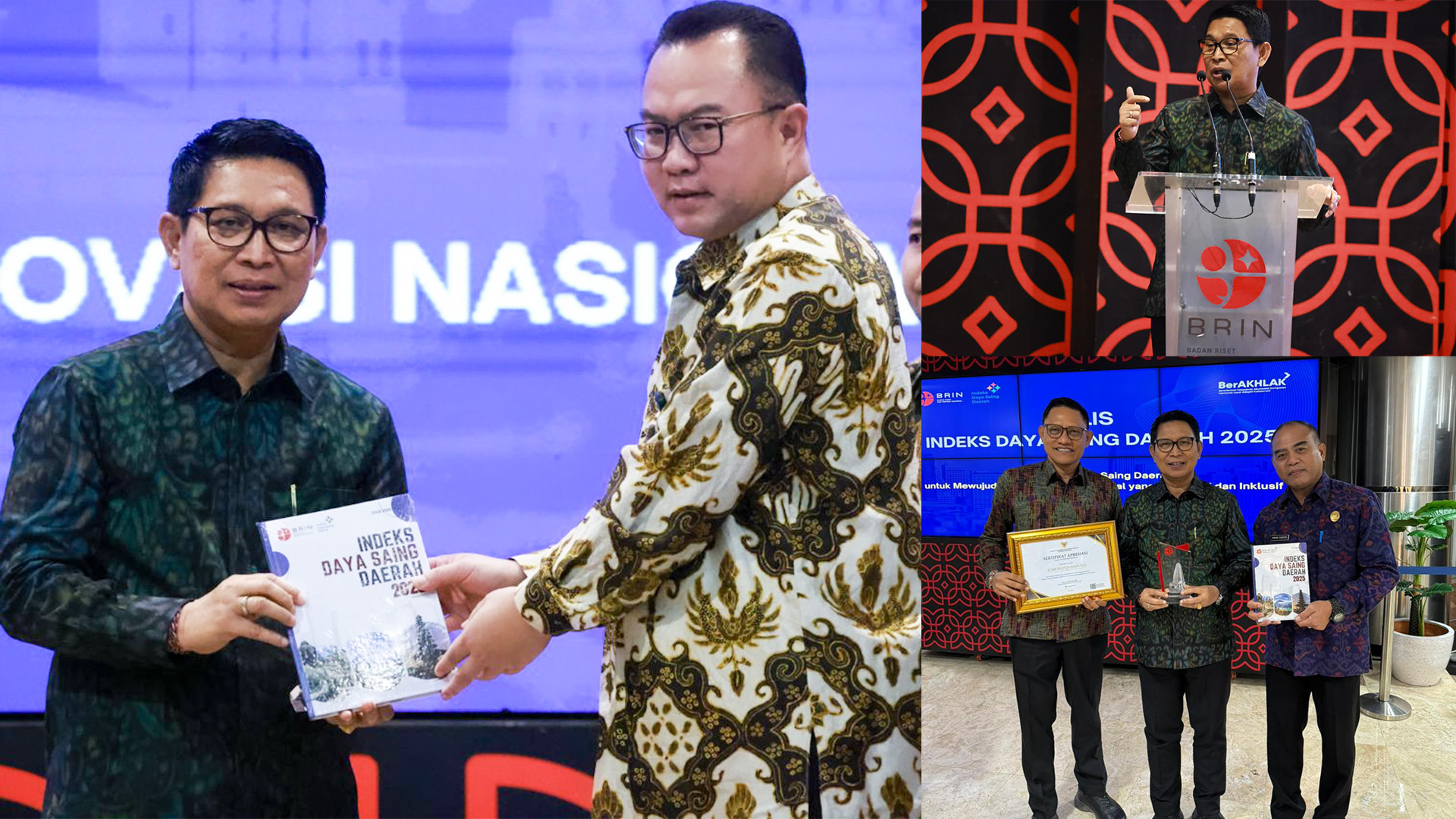 Bupati Adi Arnawa Jadi Pembicara di BRIN