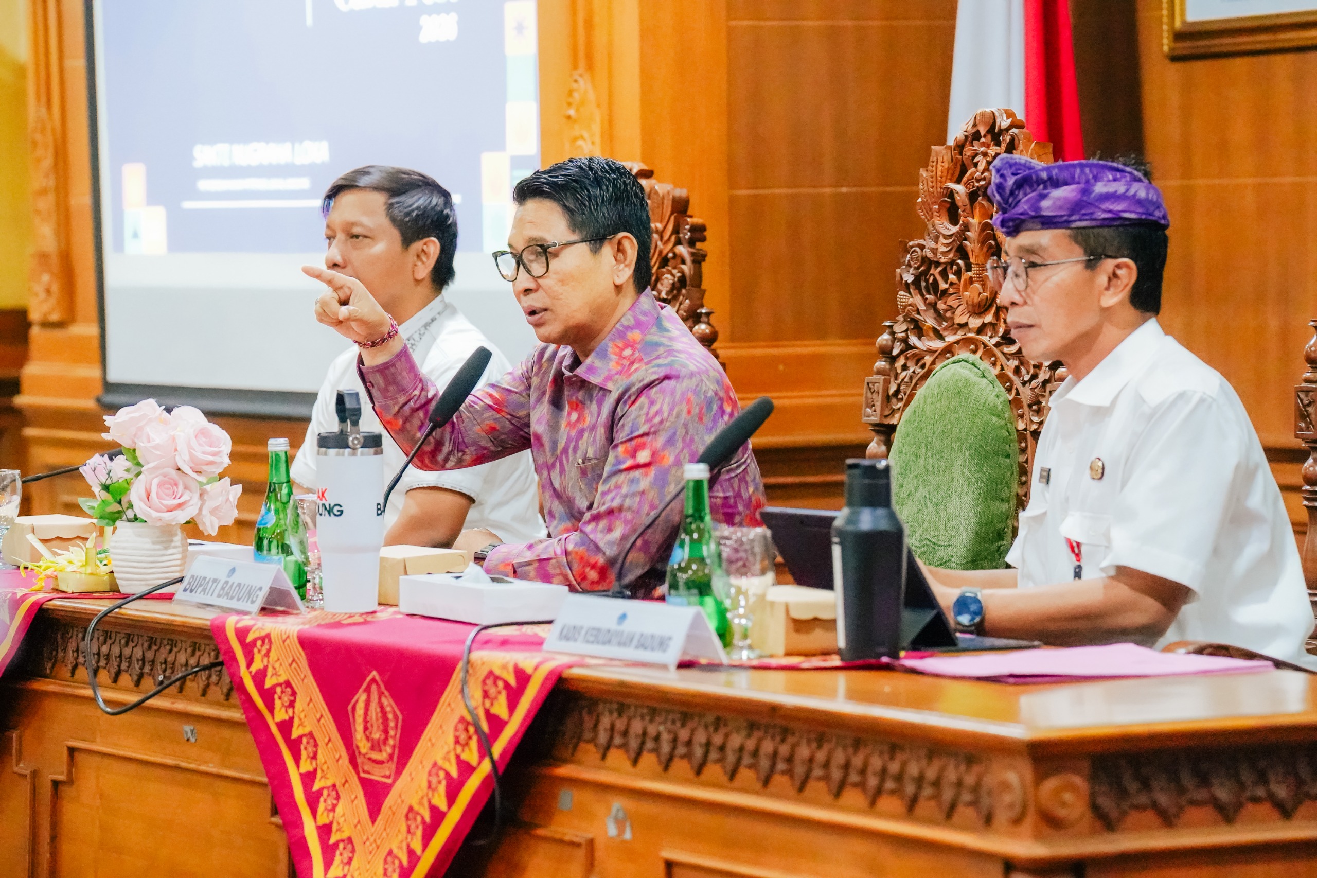 Pimpin Rapat Teknis Badung Caka Fest 2026