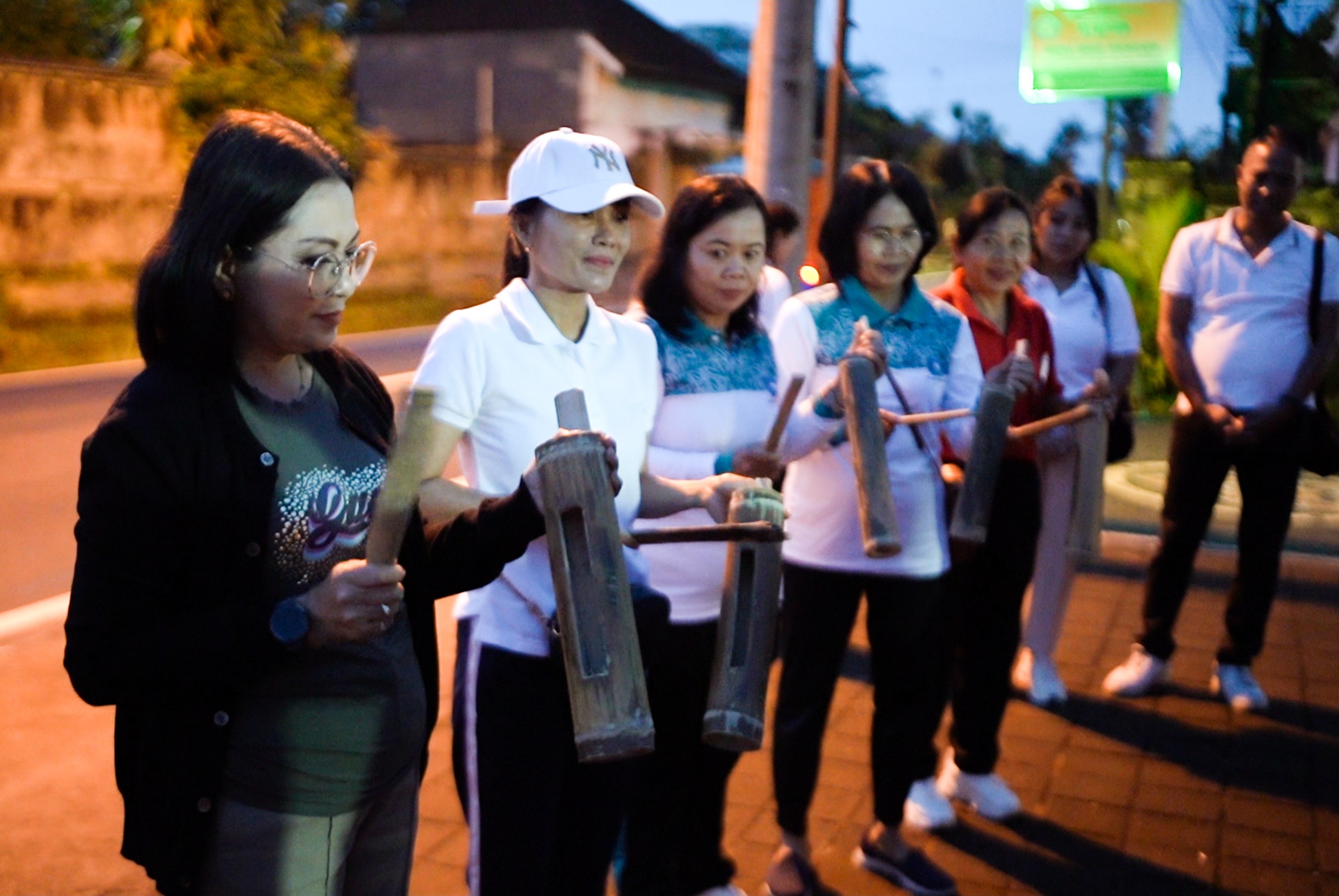 Gerakan Kulkul PKK dan Posyandu di Desa Pangsan
