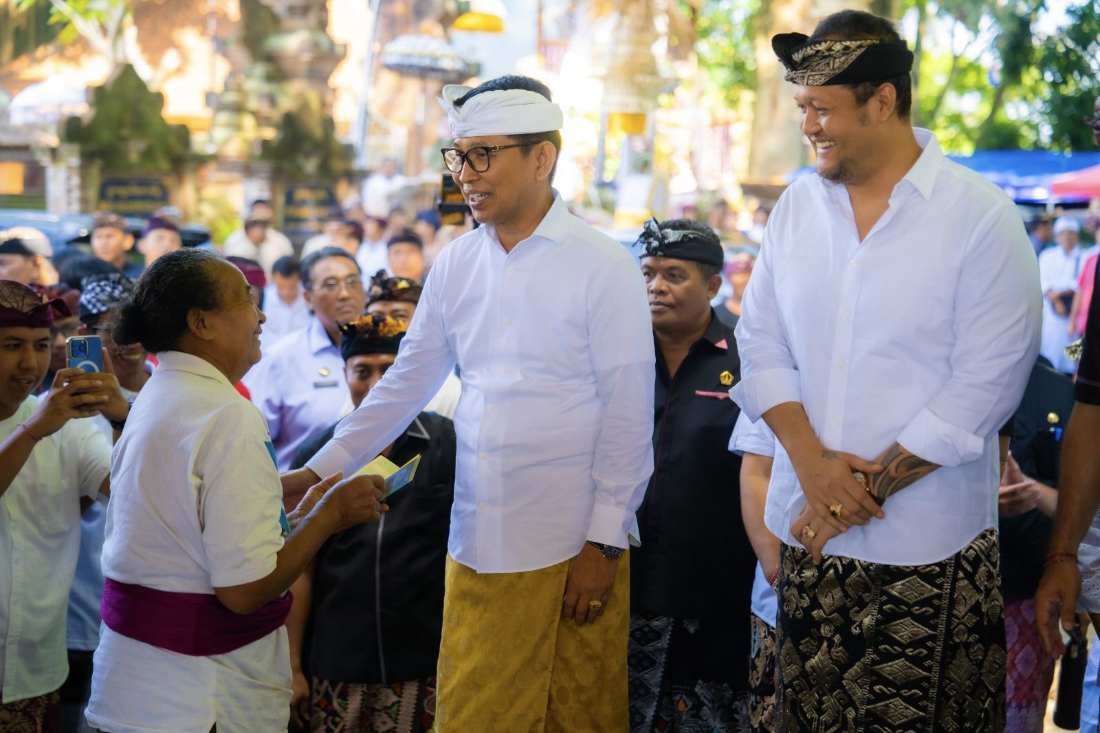 Wabup Bagus Alit Sucipta Adung dengan Bupati dan Masyarakat Kabupaten Badung