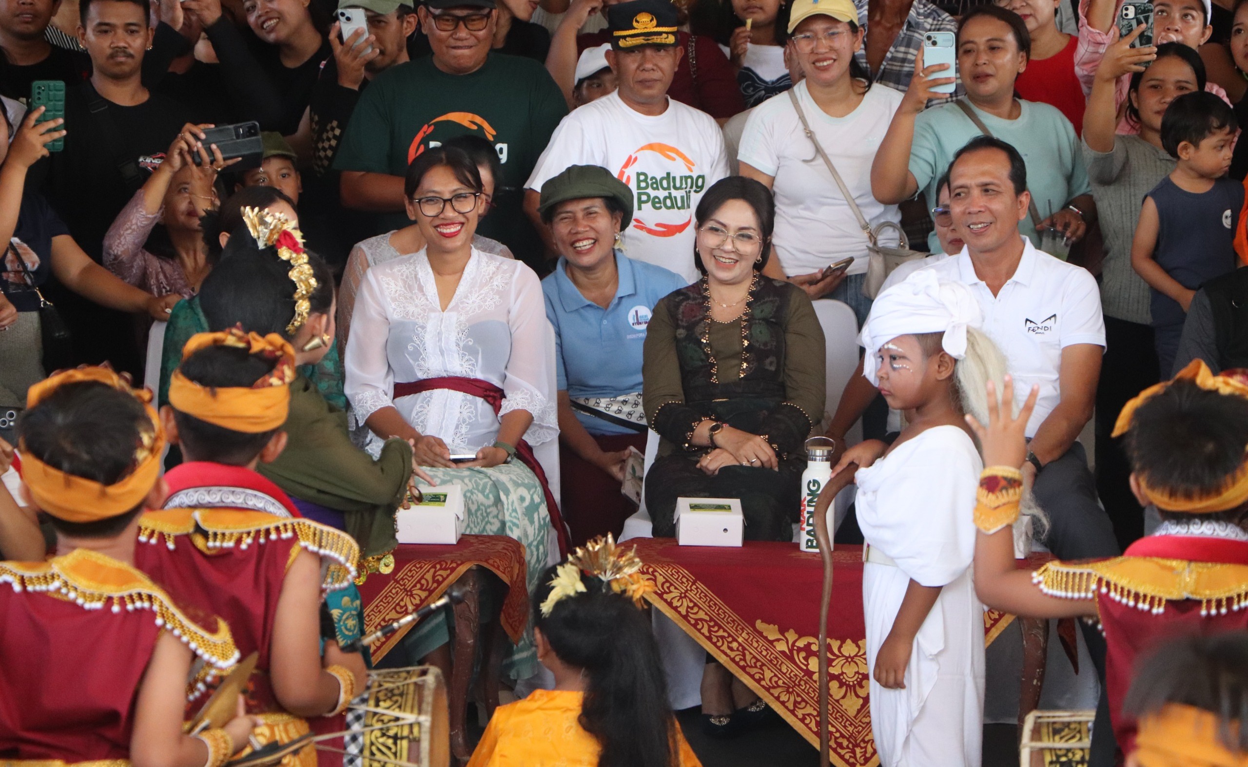 Bunda PAUD Badung Buka Parade Ogoh-Ogoh PAUD se-Badung