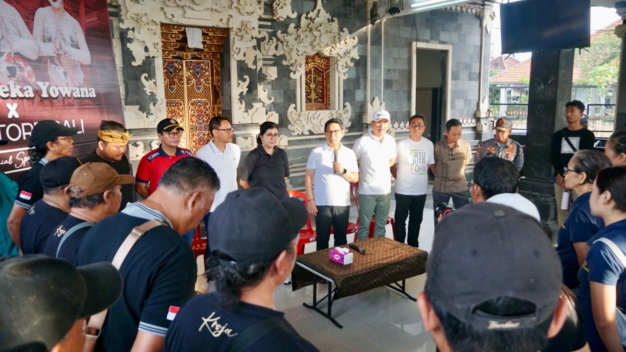 Pencanangan Aksi Percepatan Pengelolaan Sampah Berbasis Sumber di Kabupaten Badung