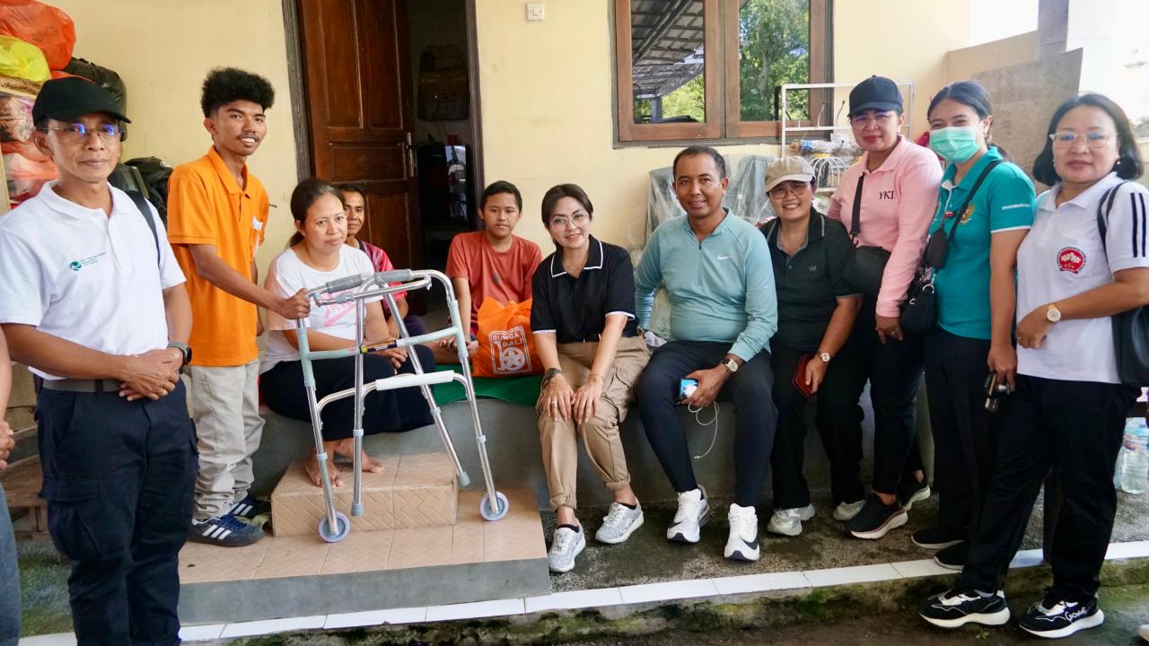 Aksi Sosial Badung Peduli di Kelurahan Jimbaran
