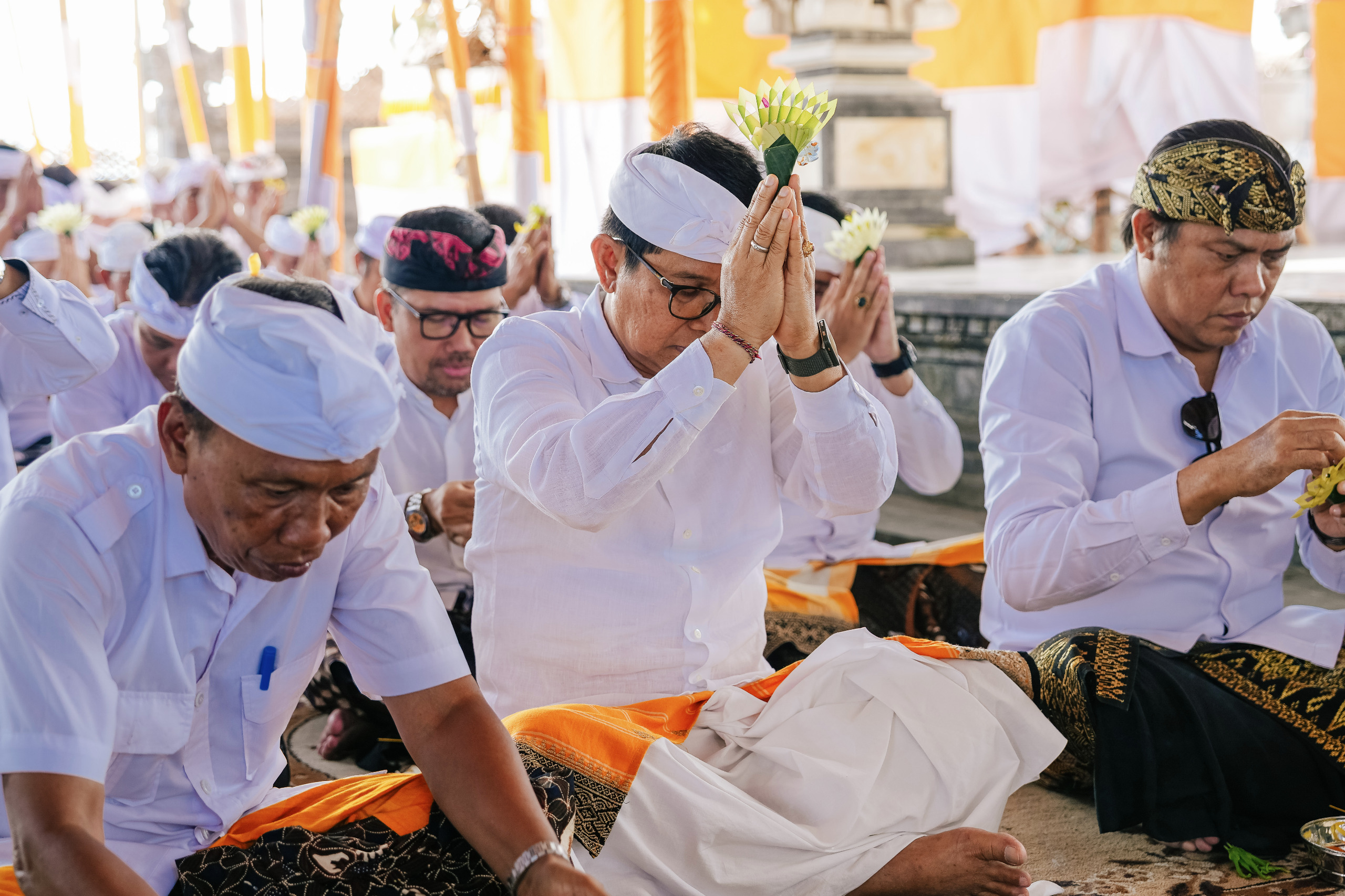 Karya Ngenteg Linggih Wraspati Kalpa di Banjar Adat Uma Kapal
