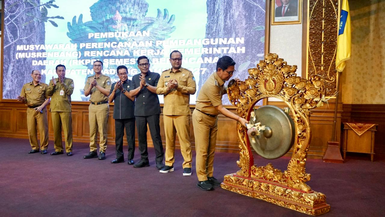 Buka Musrenbang RKPD 2027, Bupati Tekankan Pembangunan Infrastruktur Untuk Pariwisata Berkualitas