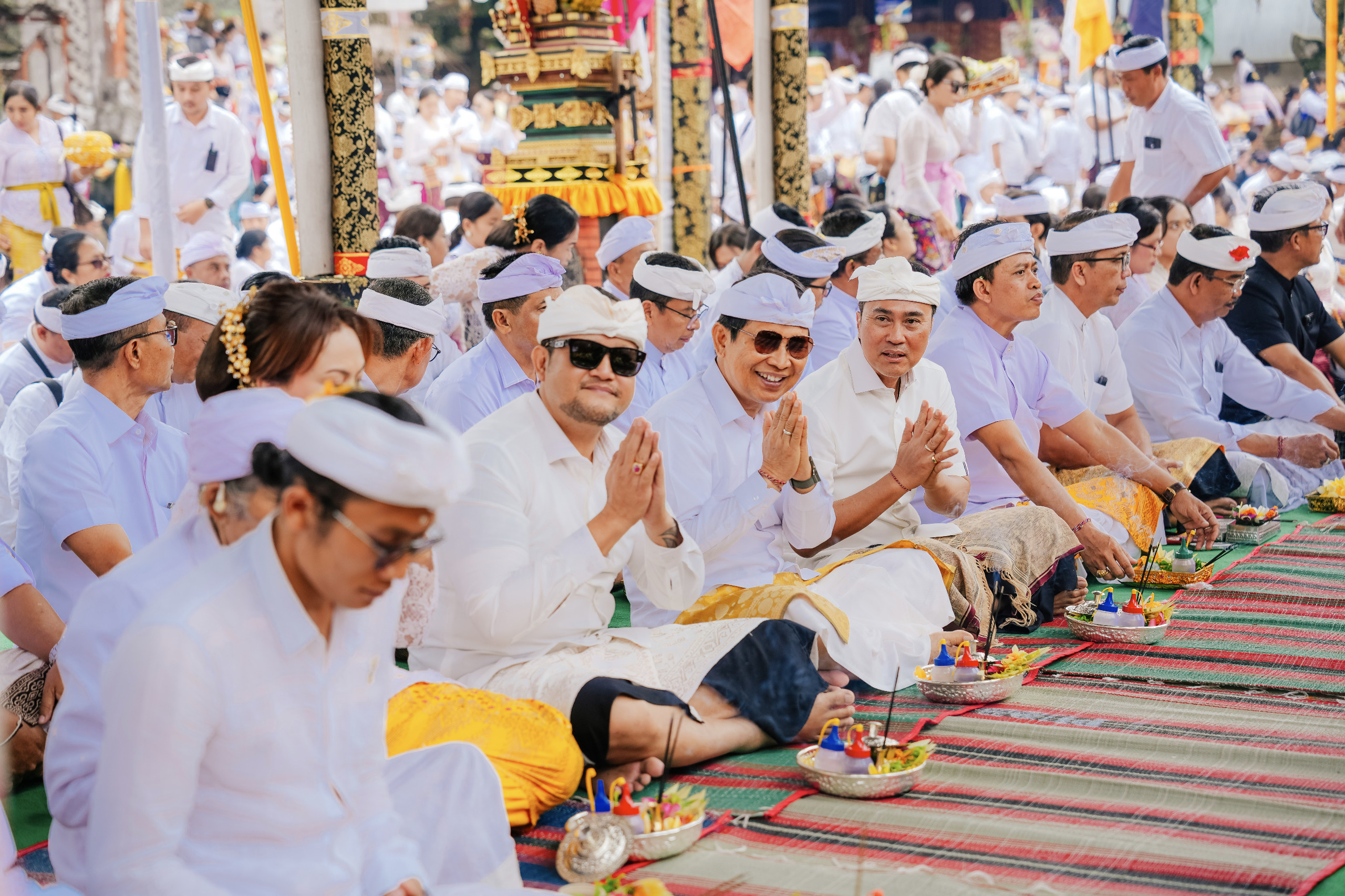 Ngusaba Kedasa di Pura Ulun Danu Batur