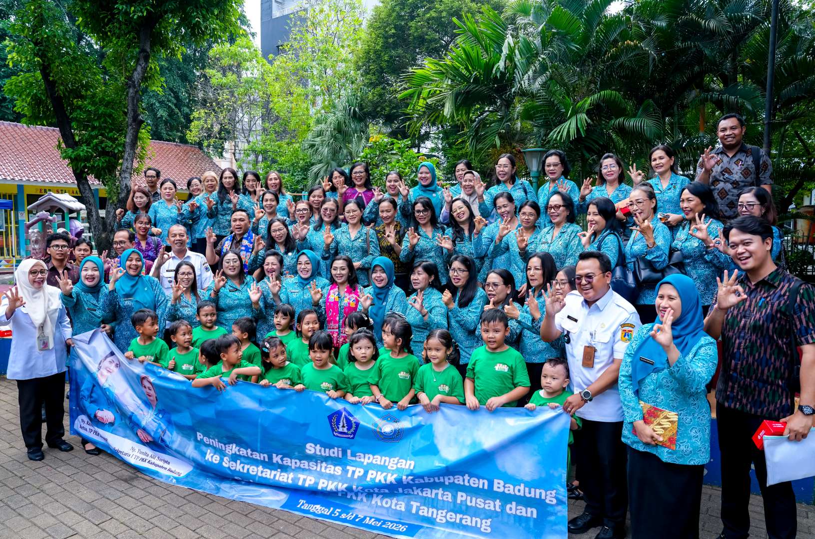 Inspirasi RPTRA Jakarta, TP. PKK Badung Rancang Ruang Ramah Anak yang Aman dan Edukatif