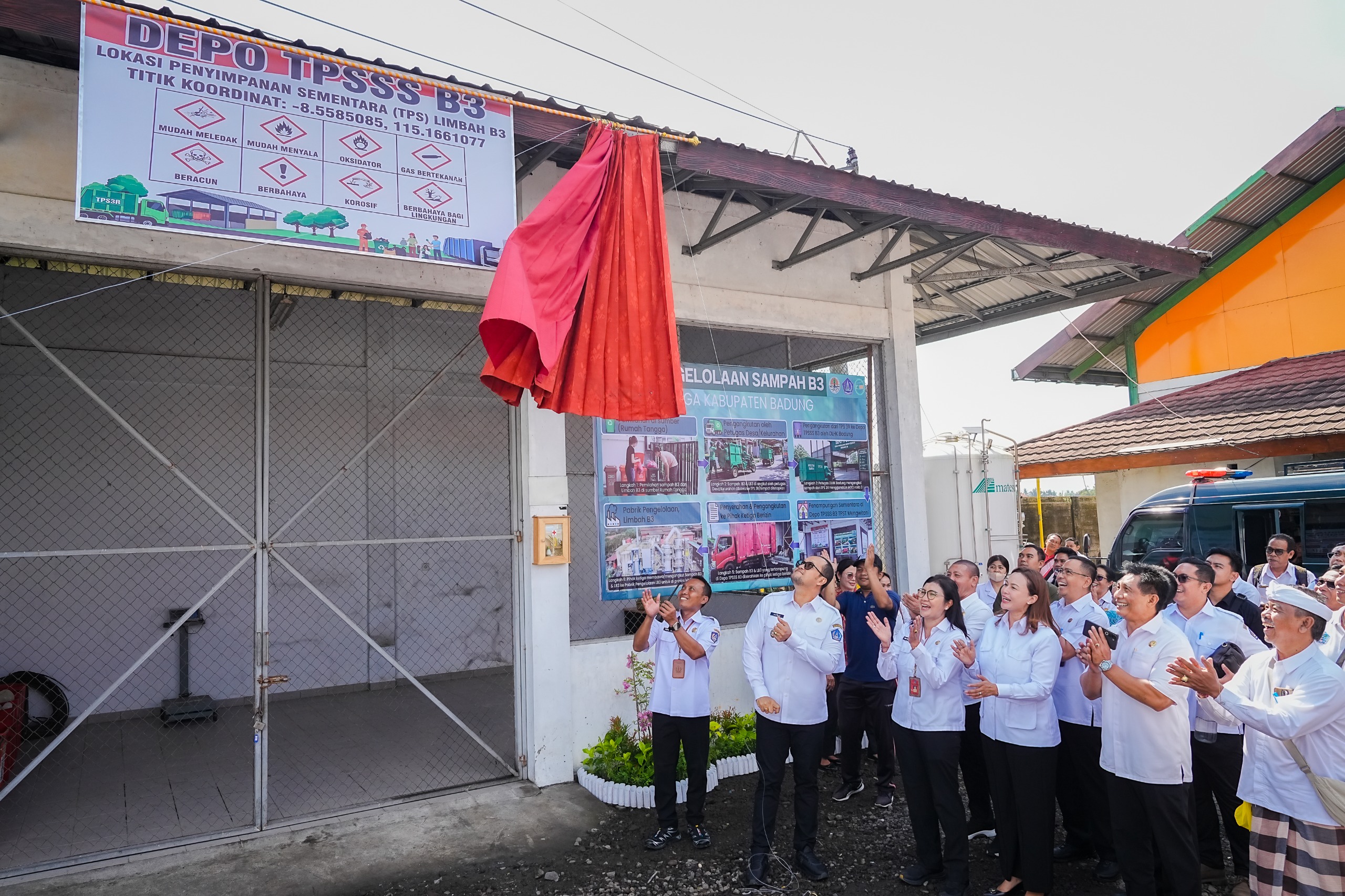 Badung Luncurkan TPSSS-B3 di TPST Mengwitani, Atasi Ancaman Limbah Rumah Tangga Berbahaya