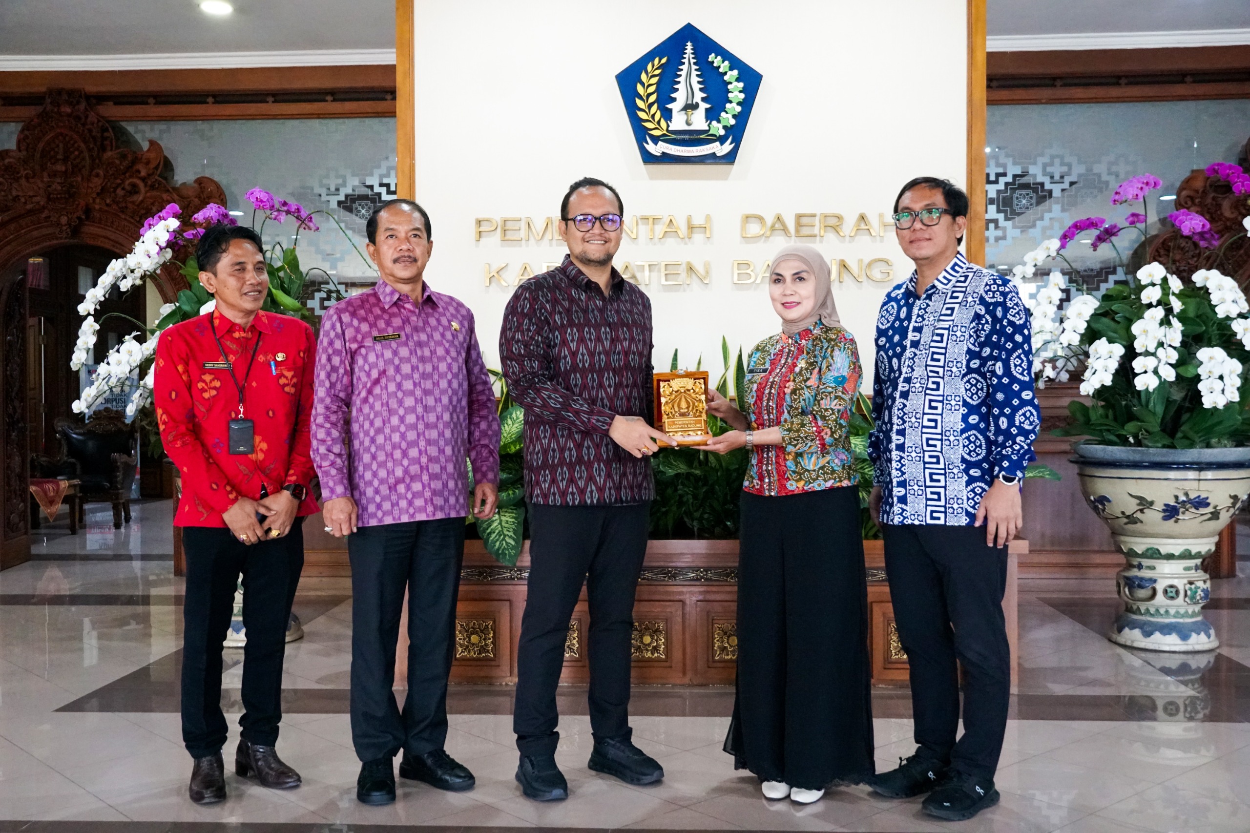 Wabup Badung Terima Kunjungan Bupati Kendal