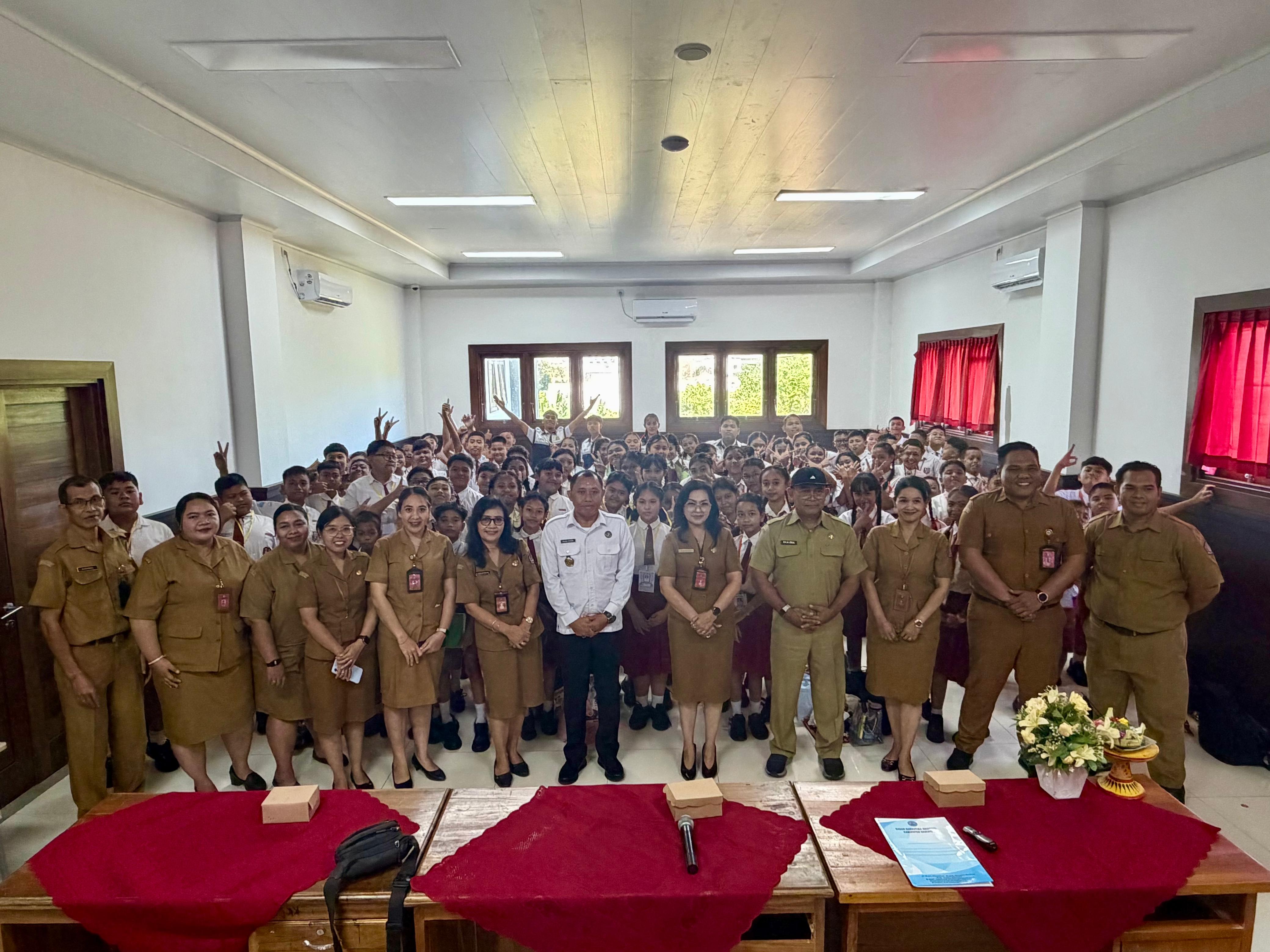 Masa Pengenalan Lingkungan Sekolah SMP Negeri 3 Kuta