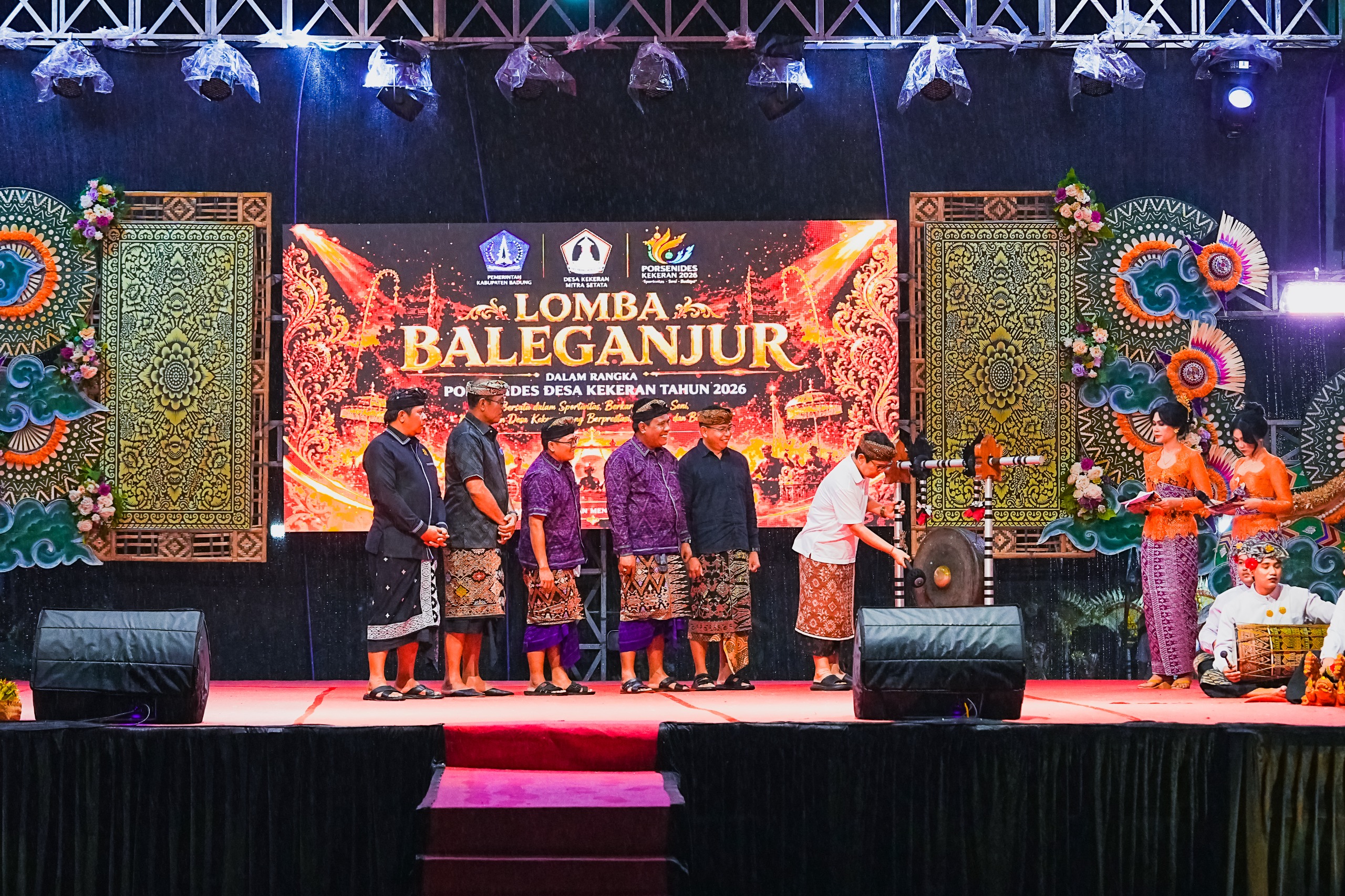Buka Porsenides Kekeran, Bupati Adi Arnawa Dorong Potensi Desa Wisata
