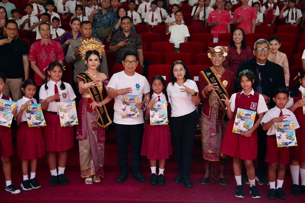 Bupati Badung dan Ketua TP. PKK Hadiri Puncak Perayaan HAN Kabupaten Badung Tahun 2026