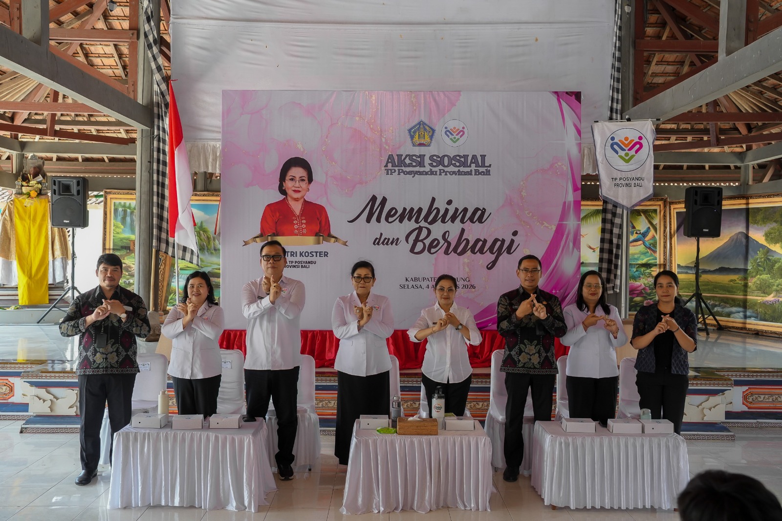 Aksi Sosial Posyandu Provinsi Bali 
