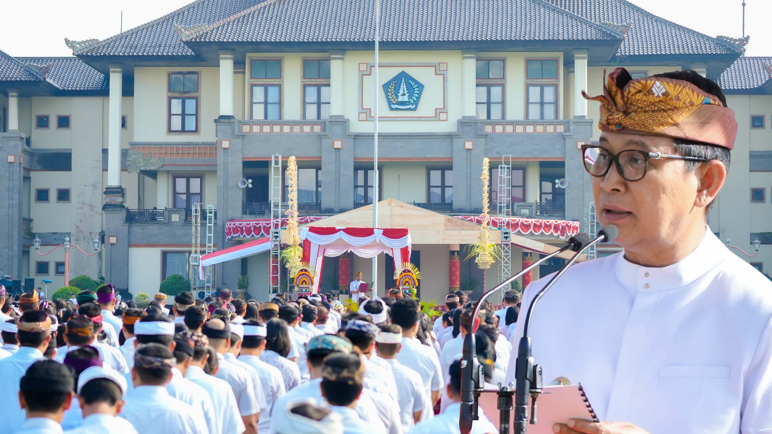 Peringatan Hari Jadi Ke-68 Provinsi Bali di Badung